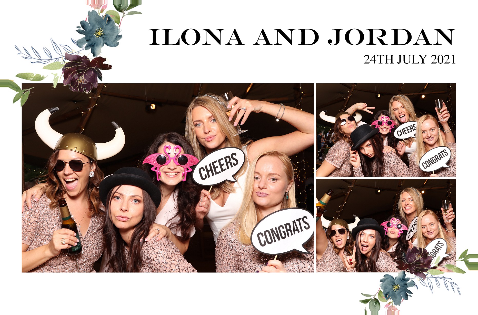 Ilona and Jordan's Wedding | View more photos from the event at gallery.imprintphotobooths.co.uk/u/Imprint-Photobooths/Ilona-and-Jordans-Wedding