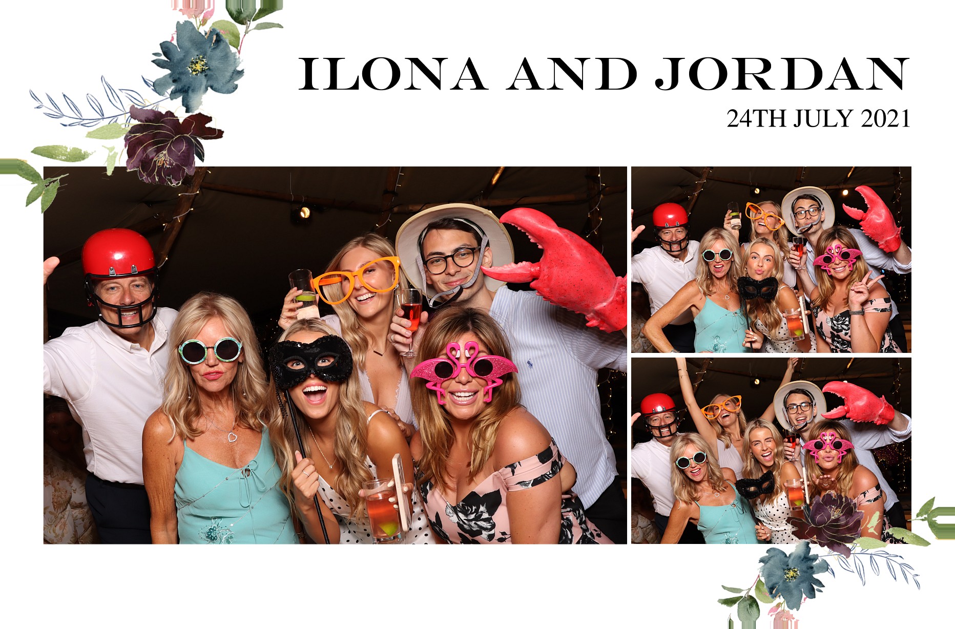 Ilona and Jordan's Wedding | View more photos from the event at gallery.imprintphotobooths.co.uk/u/Imprint-Photobooths/Ilona-and-Jordans-Wedding