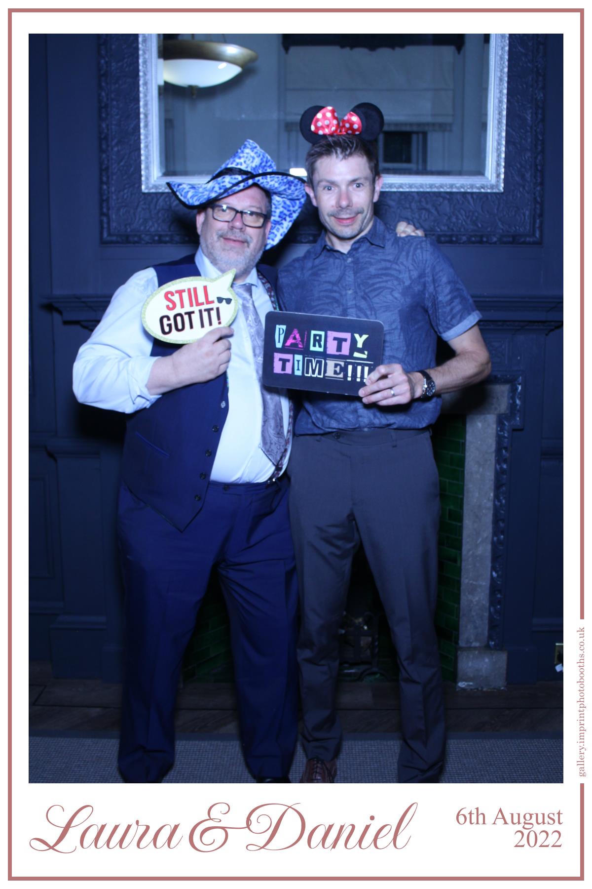 Laura and Daniel | View more photos from the event at gallery.imprintphotobooths.co.uk/u/Imprint-Photobooths/Laura-and-Daniel