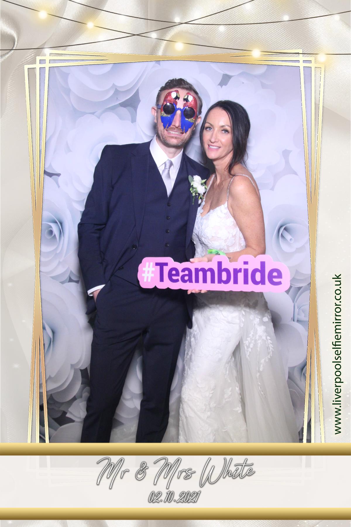 Mr & Mrs White's Wedding  | View more photos from the event at gallery.liverpoolselfiemirror.co.uk/u/LiverpoolSelfieMirror/Mr-Mrs-Whites-Wedding