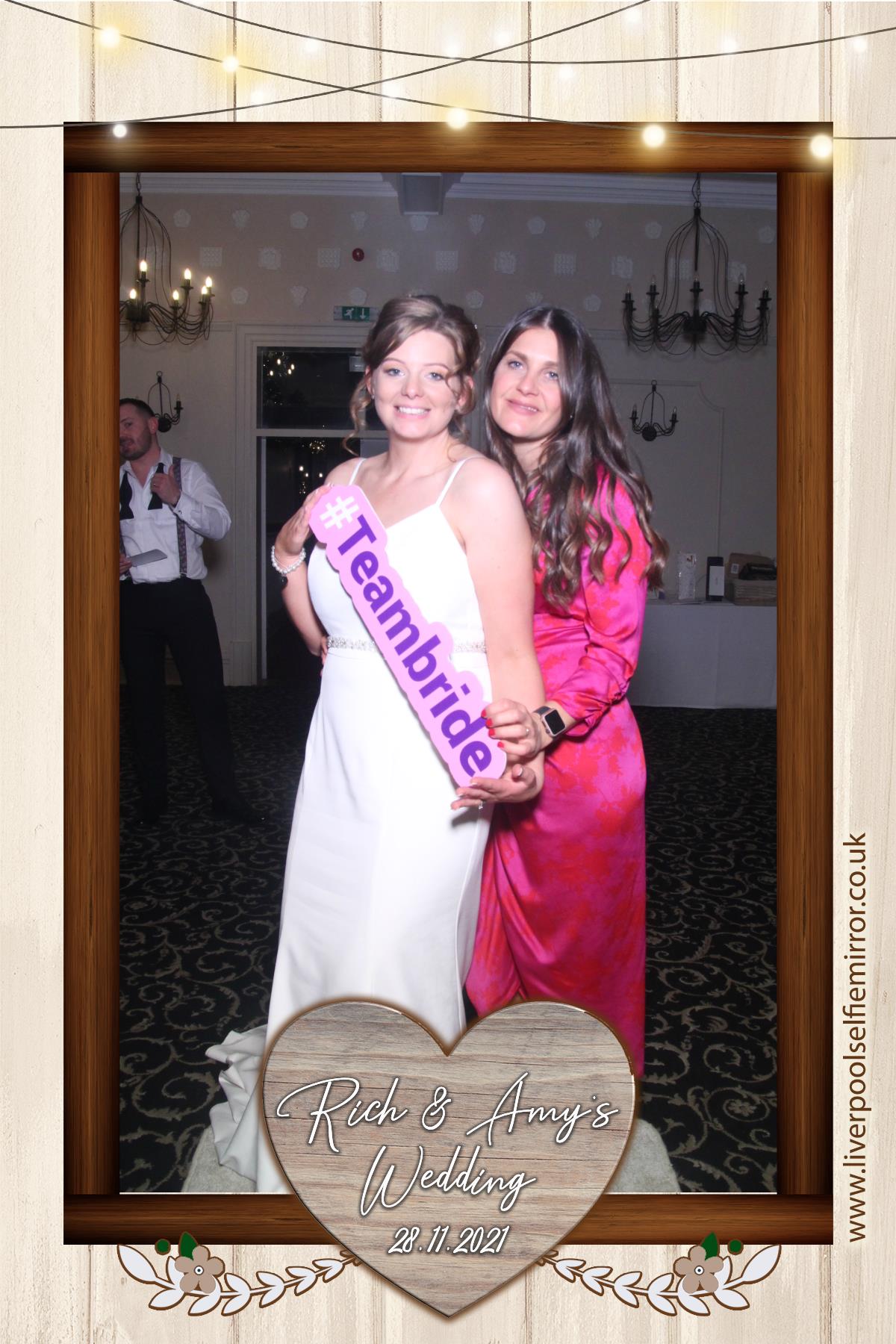 Rich & Amy's Wedding | View more photos from the event at gallery.liverpoolselfiemirror.co.uk/u/LiverpoolSelfieMirror/Rich-Amys-Wedding