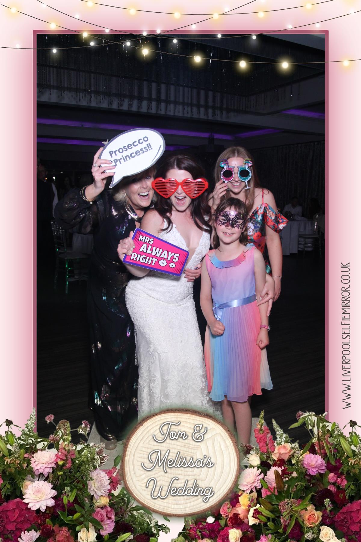 Tom & Melissa's Wedding | View more photos from the event at gallery.liverpoolselfiemirror.co.uk/u/LiverpoolSelfieMirror/Tom-Melissas-Wedding