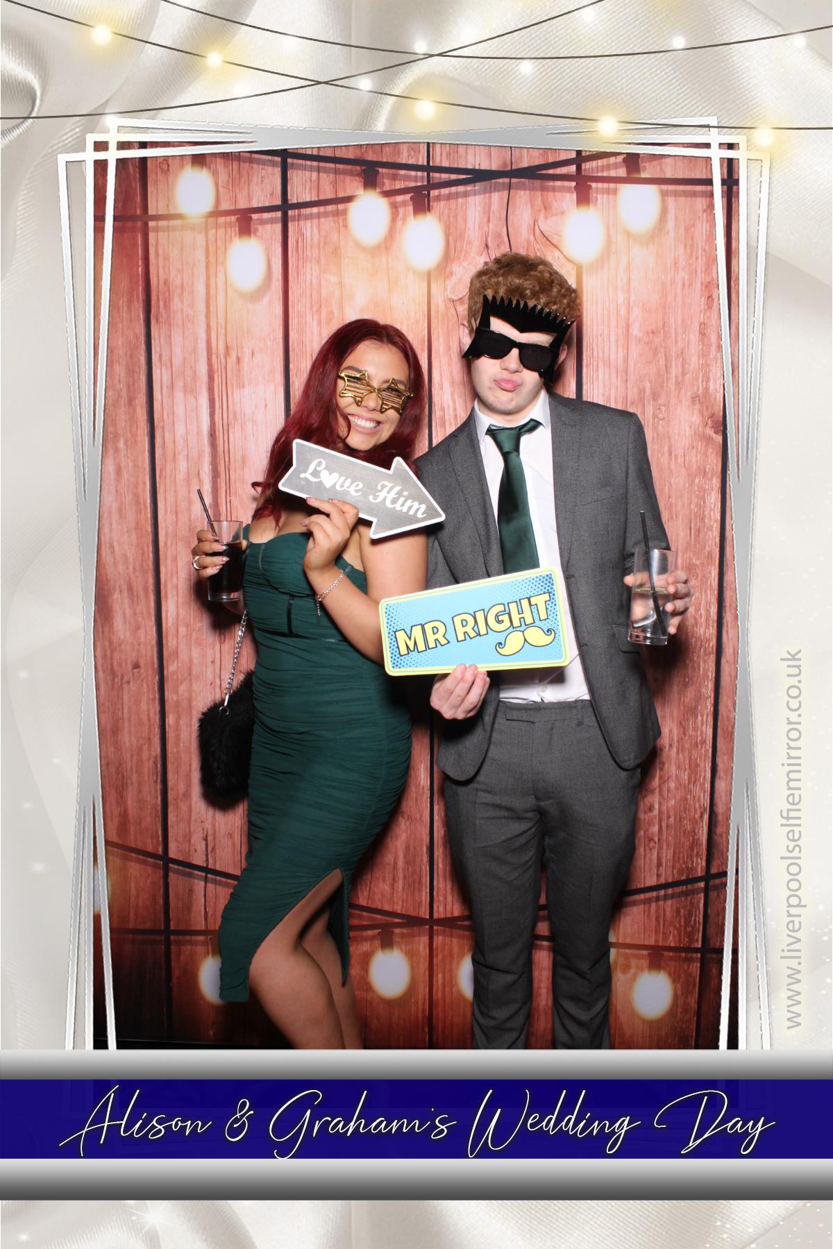 Alison & Graham's Wedding | View more photos from the event at gallery.liverpoolselfiemirror.co.uk/u/LiverpoolSelfieMirror/Alison-Grahams-Wedding