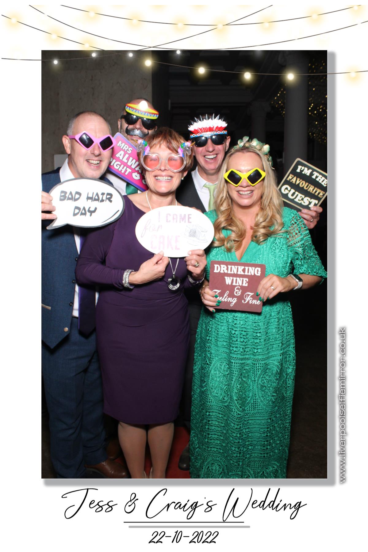 Jess & Craig's Wedding | View more photos from the event at gallery.liverpoolselfiemirror.co.uk/u/LiverpoolSelfieMirror/Jess-Craigs-Wedding