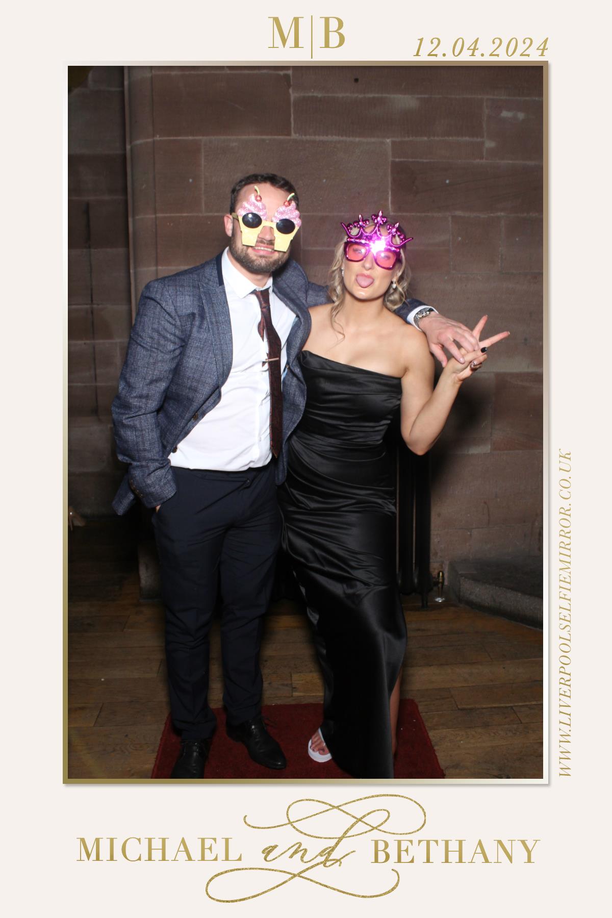 Michael & Bethany's Wedding | View more photos from the event at gallery.liverpoolselfiemirror.co.uk/u/LiverpoolSelfieMirror/Michael-Bethanys-Wedding