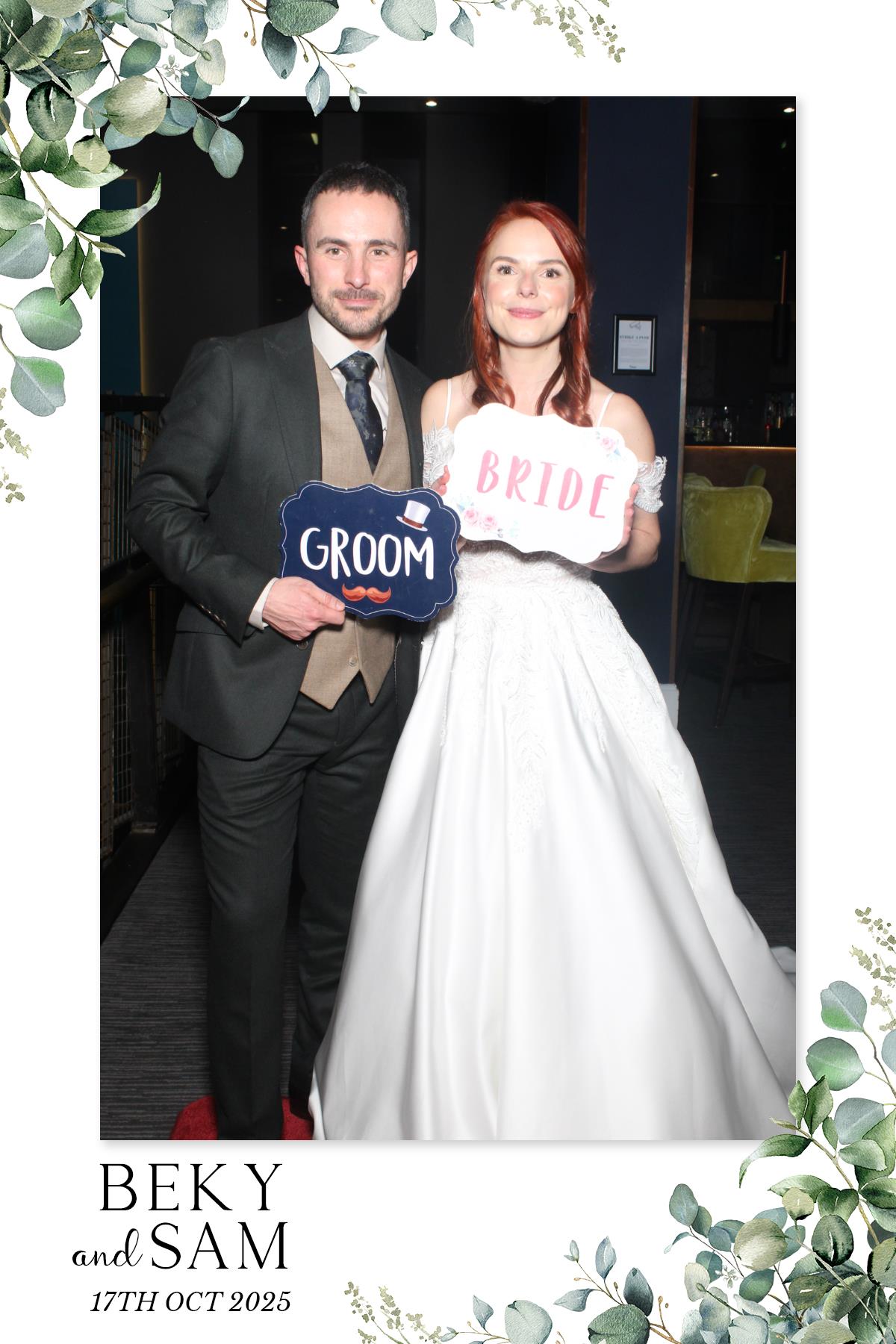 Beky & Sam's Wedding | View more photos from the event at gallery.liverpoolselfiemirror.co.uk/u/LiverpoolSelfieMirror/Beky-Sams-Wedding