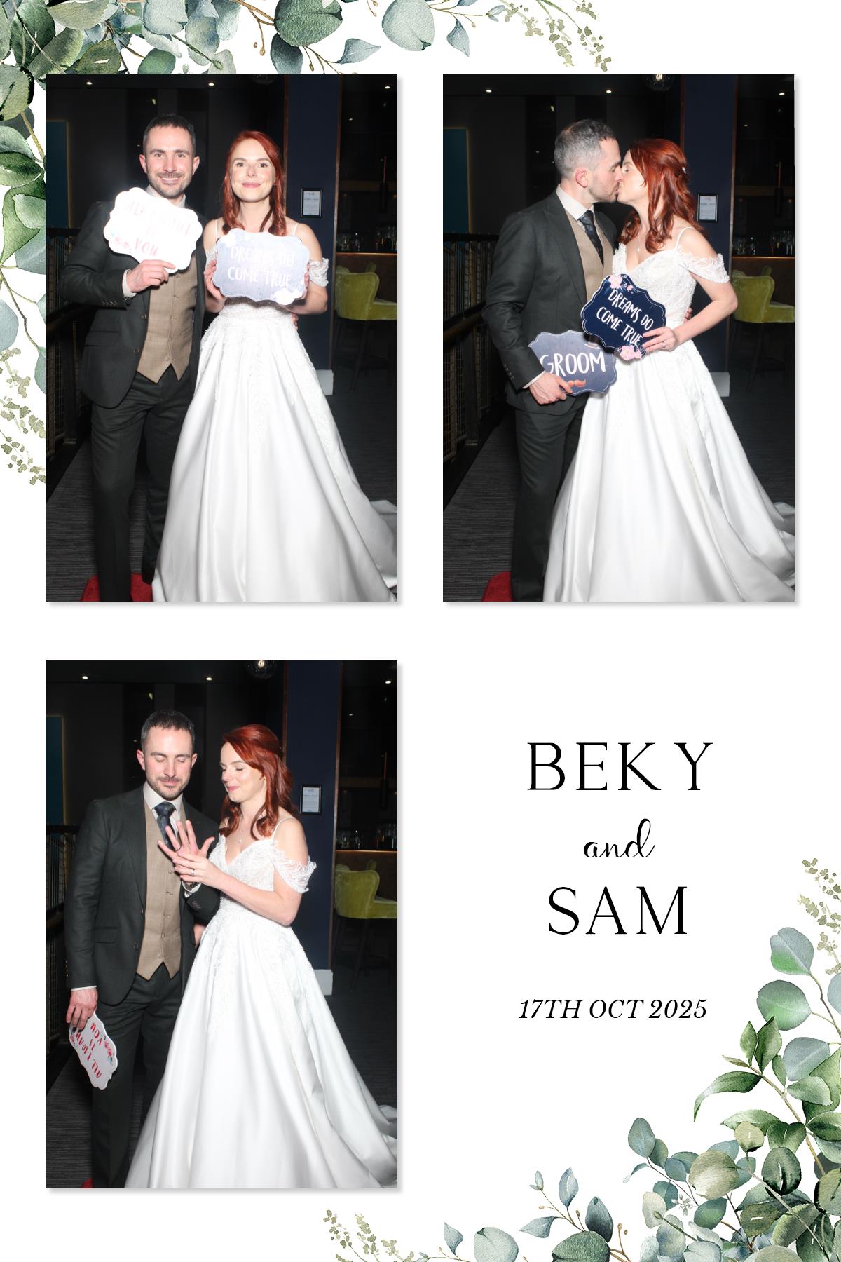 Beky & Sam's Wedding | View more photos from the event at gallery.liverpoolselfiemirror.co.uk/u/LiverpoolSelfieMirror/Beky-Sams-Wedding