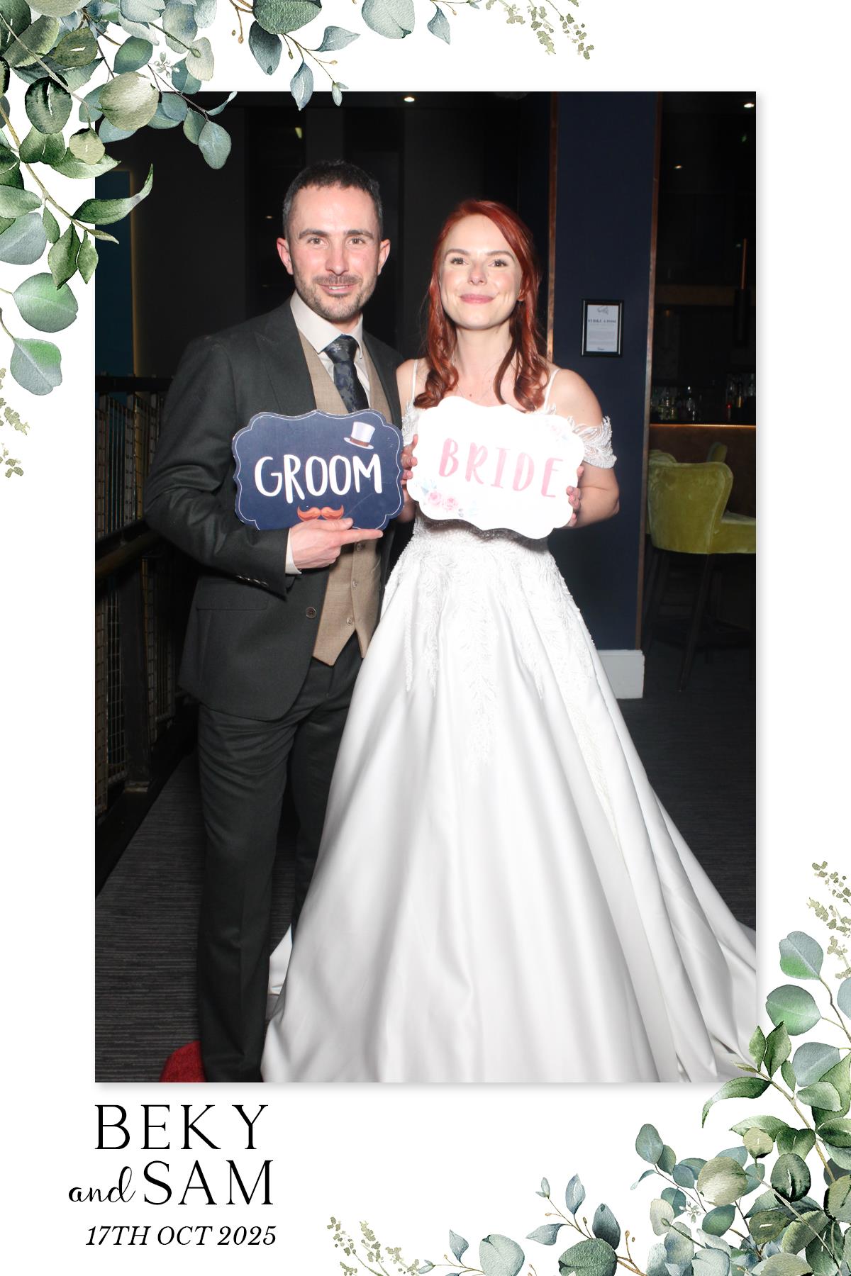 Beky & Sam's Wedding | View more photos from the event at gallery.liverpoolselfiemirror.co.uk/u/LiverpoolSelfieMirror/Beky-Sams-Wedding