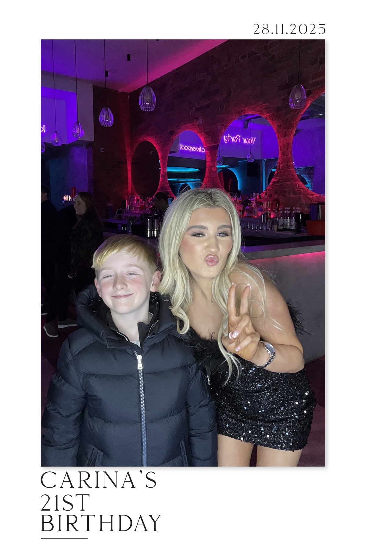 Carina's 21st Birthday | View more photos from the event at gallery.liverpoolselfiemirror.co.uk/u/LiverpoolSelfieMirror/Carinas-21st-Birthday