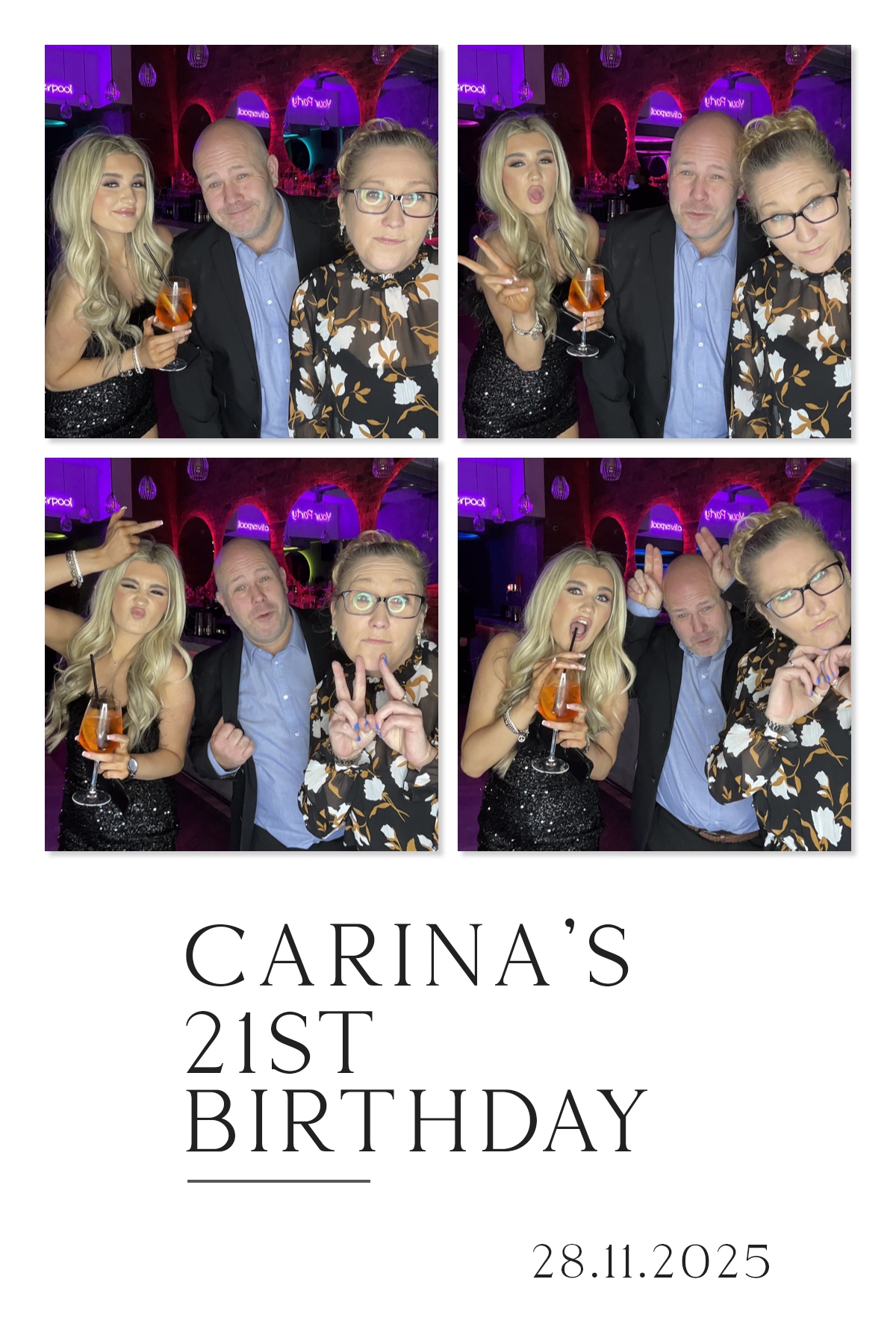Carina's 21st Birthday | View more photos from the event at gallery.liverpoolselfiemirror.co.uk/u/LiverpoolSelfieMirror/Carinas-21st-Birthday