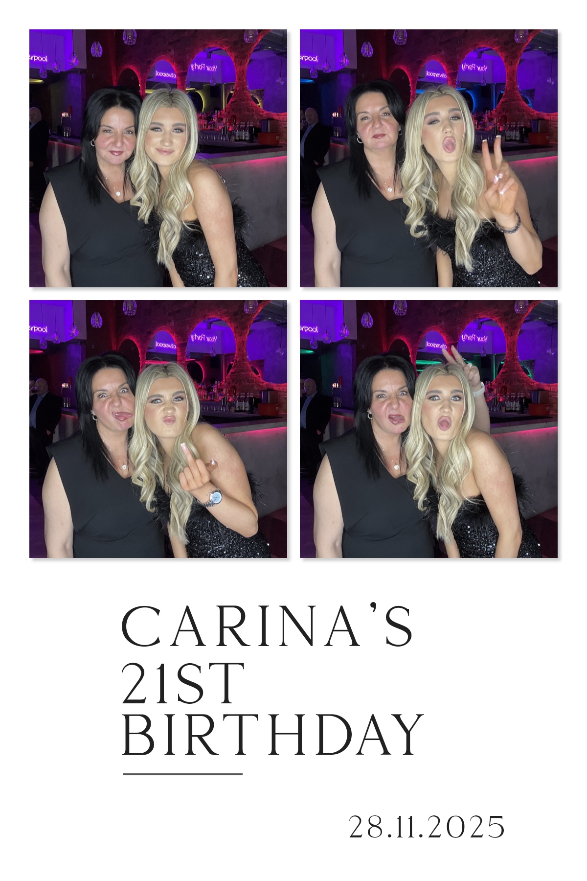 Carina's 21st Birthday | View more photos from the event at gallery.liverpoolselfiemirror.co.uk/u/LiverpoolSelfieMirror/Carinas-21st-Birthday