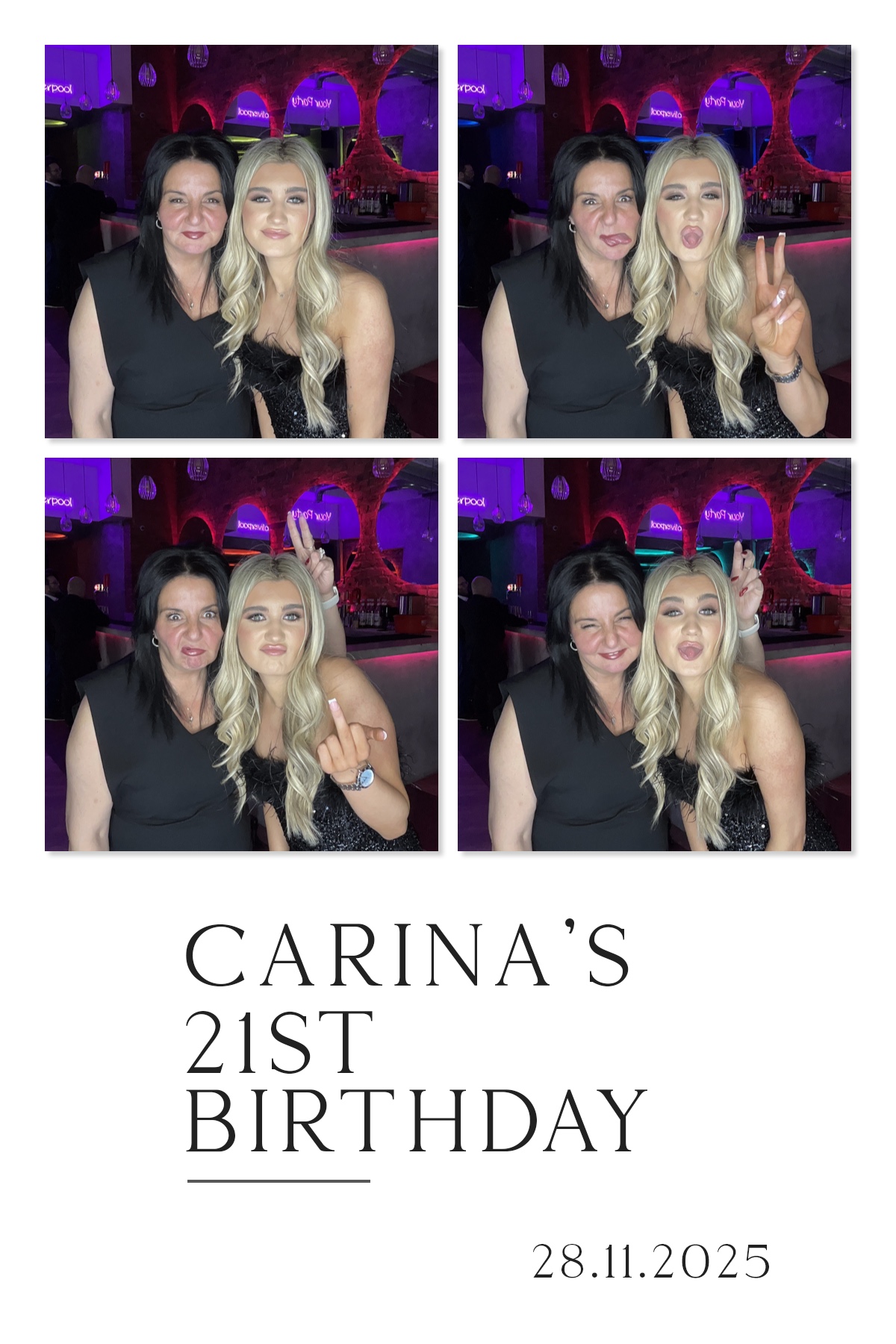 Carina's 21st Birthday | View more photos from the event at gallery.liverpoolselfiemirror.co.uk/u/LiverpoolSelfieMirror/Carinas-21st-Birthday