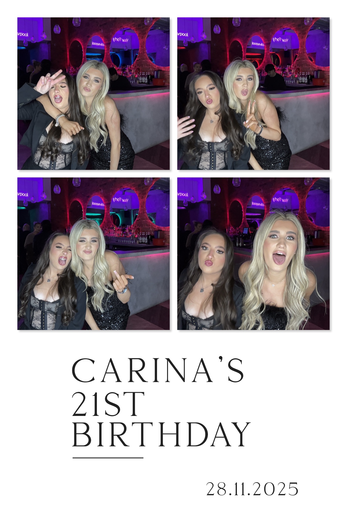 Carina's 21st Birthday | View more photos from the event at gallery.liverpoolselfiemirror.co.uk/u/LiverpoolSelfieMirror/Carinas-21st-Birthday