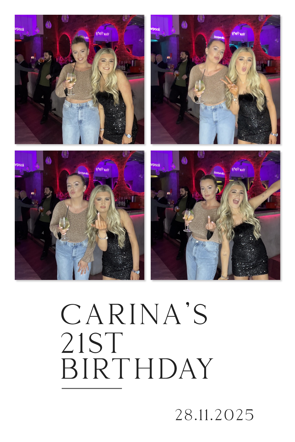 Carina's 21st Birthday | View more photos from the event at gallery.liverpoolselfiemirror.co.uk/u/LiverpoolSelfieMirror/Carinas-21st-Birthday