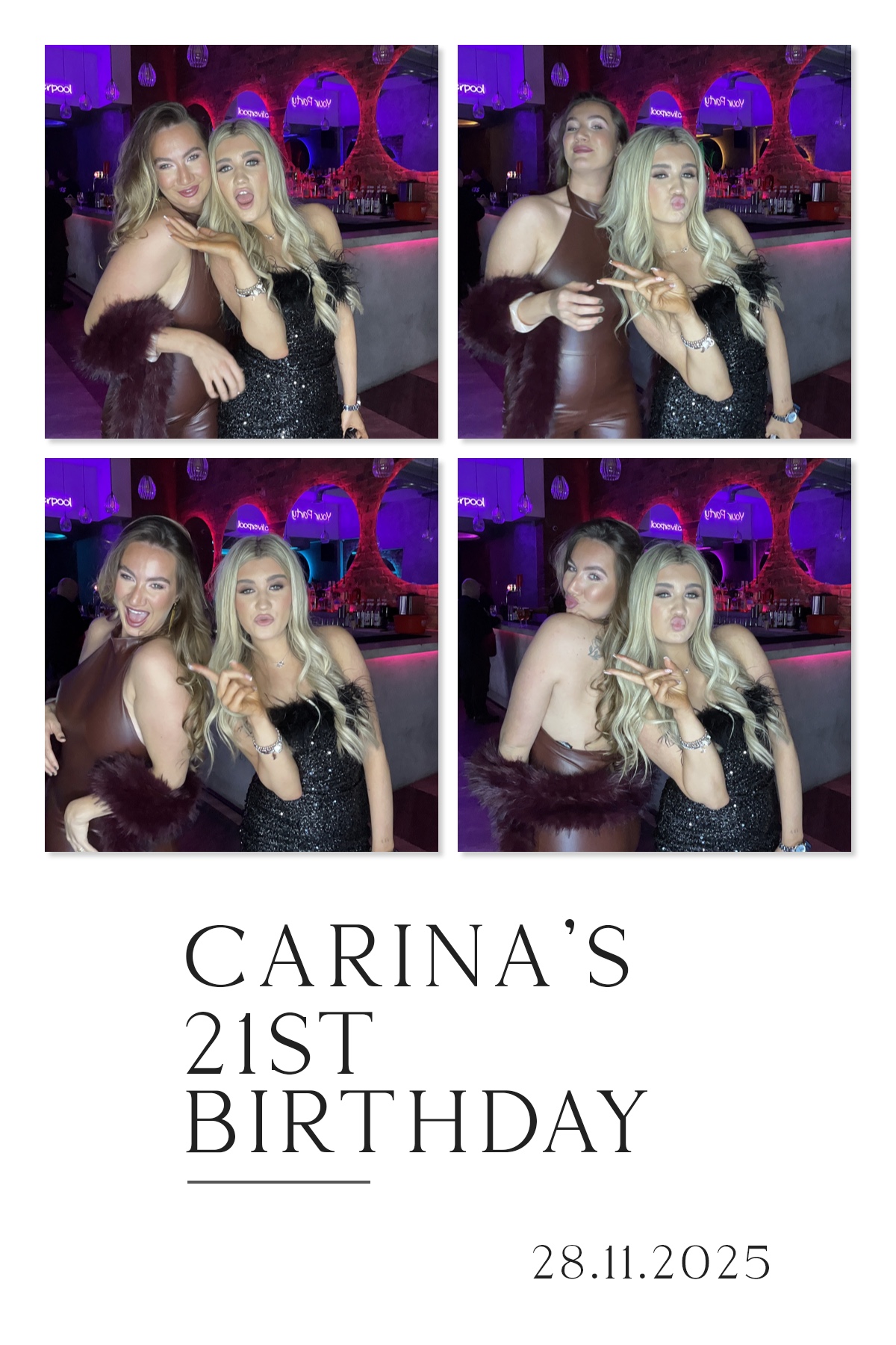 Carina's 21st Birthday | View more photos from the event at gallery.liverpoolselfiemirror.co.uk/u/LiverpoolSelfieMirror/Carinas-21st-Birthday