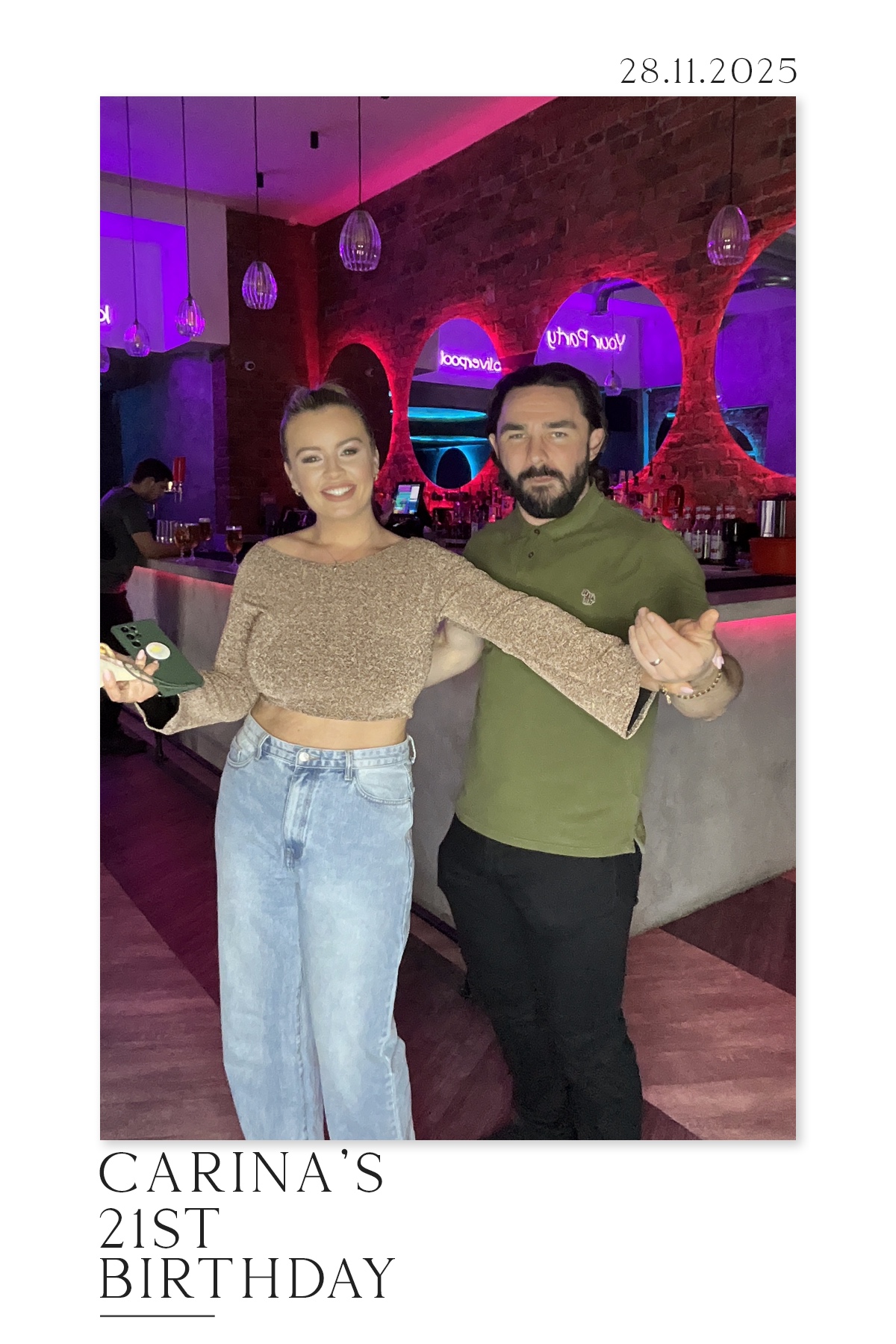 Carina's 21st Birthday | View more photos from the event at gallery.liverpoolselfiemirror.co.uk/u/LiverpoolSelfieMirror/Carinas-21st-Birthday