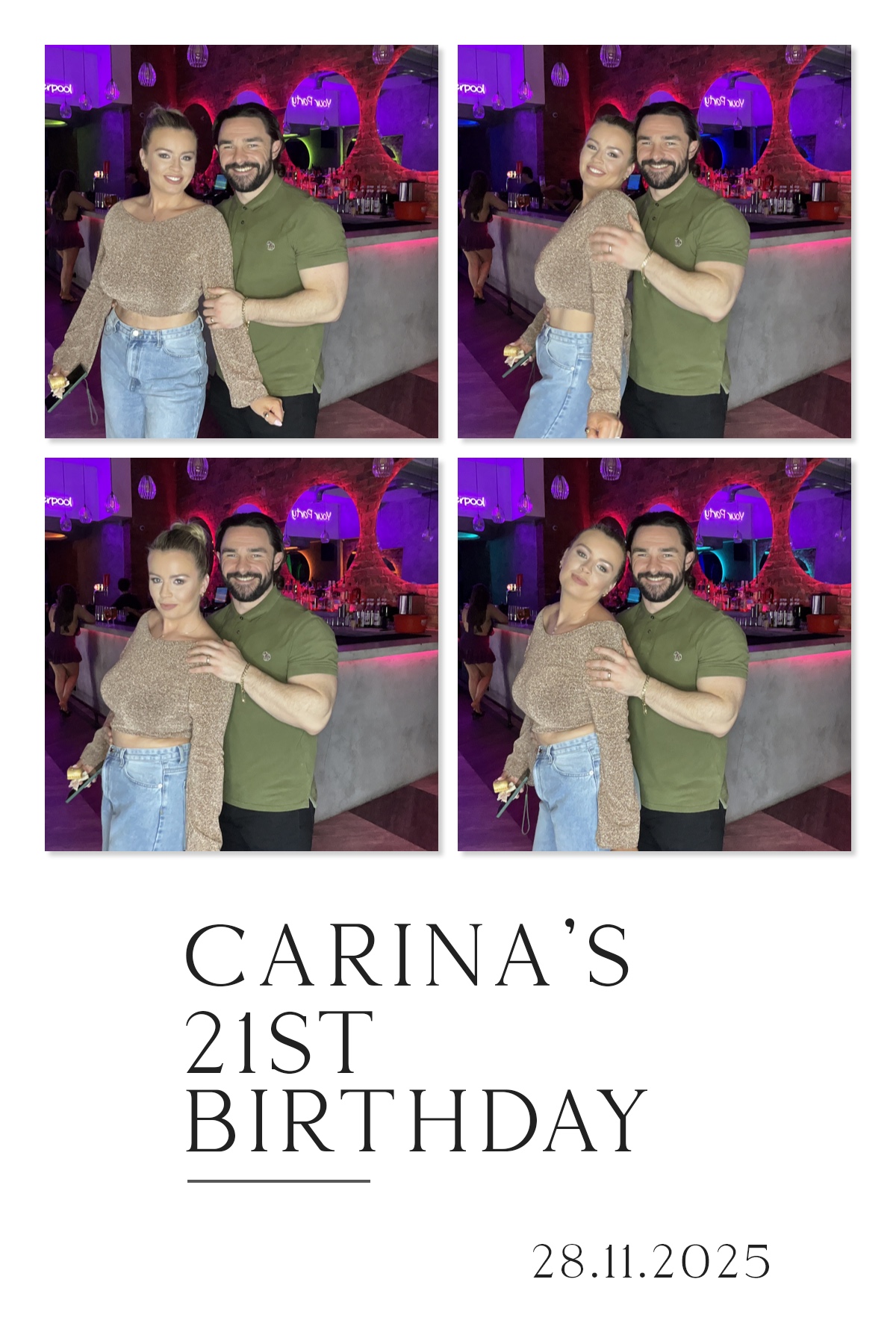 Carina's 21st Birthday | View more photos from the event at gallery.liverpoolselfiemirror.co.uk/u/LiverpoolSelfieMirror/Carinas-21st-Birthday