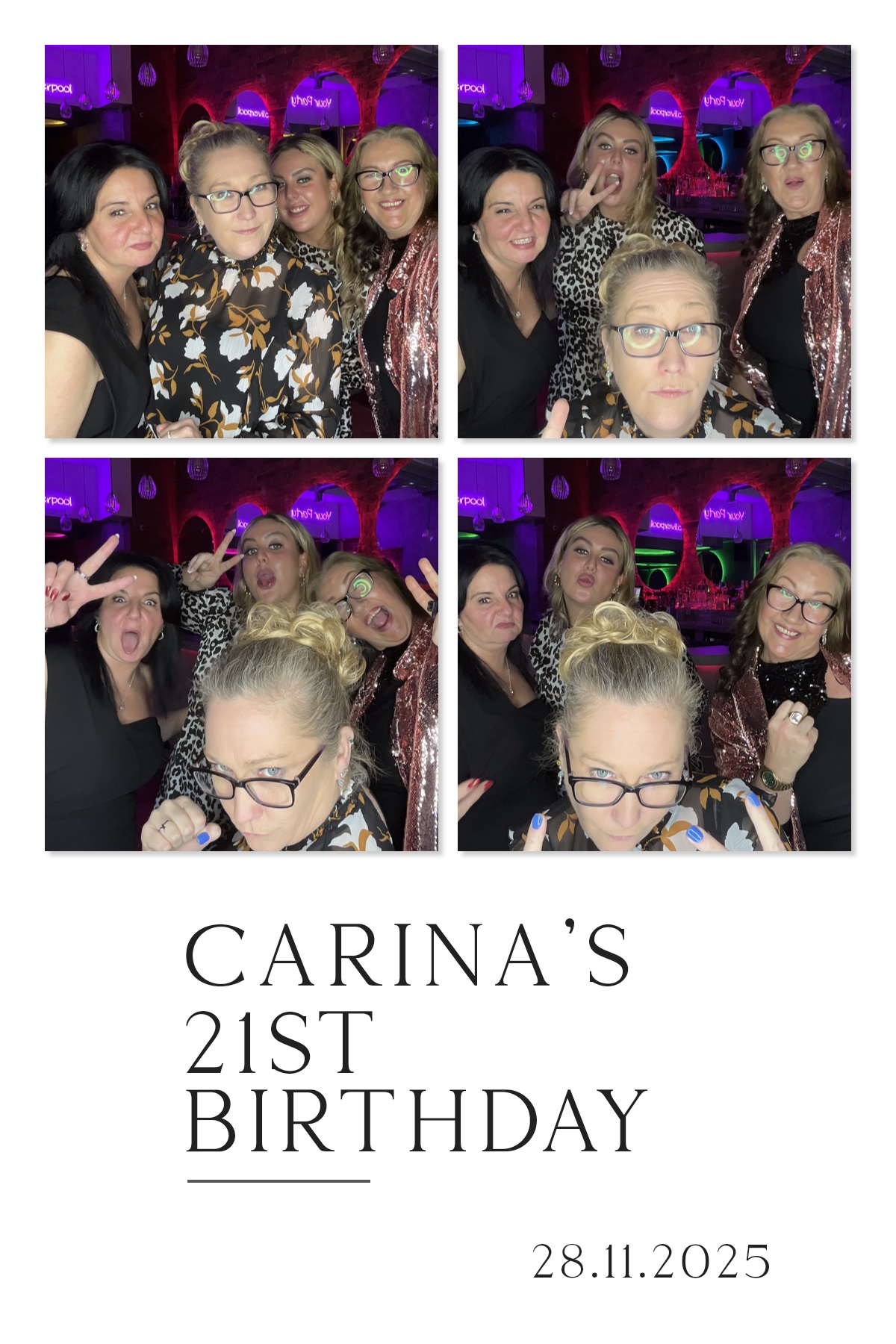Carina's 21st Birthday | View more photos from the event at gallery.liverpoolselfiemirror.co.uk/u/LiverpoolSelfieMirror/Carinas-21st-Birthday