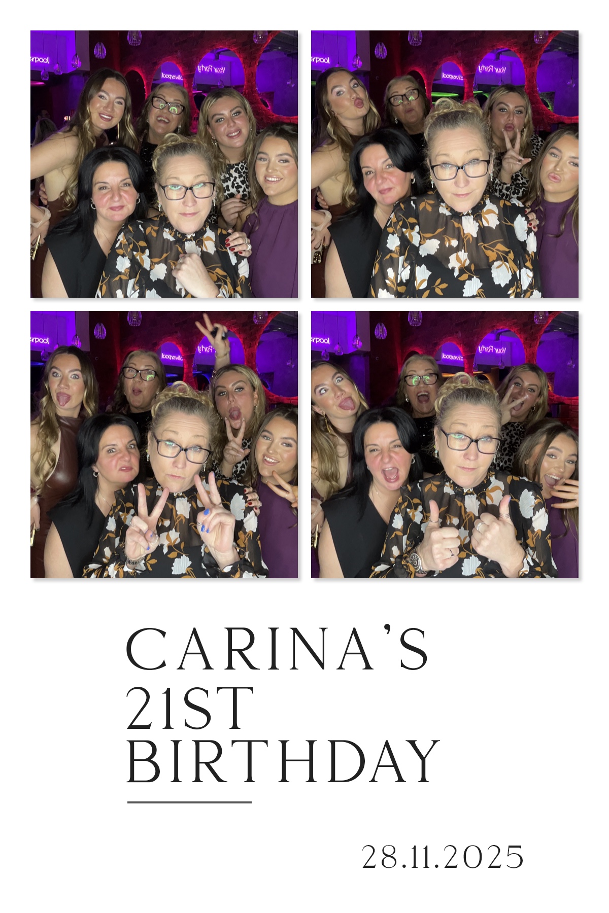 Carina's 21st Birthday | View more photos from the event at gallery.liverpoolselfiemirror.co.uk/u/LiverpoolSelfieMirror/Carinas-21st-Birthday