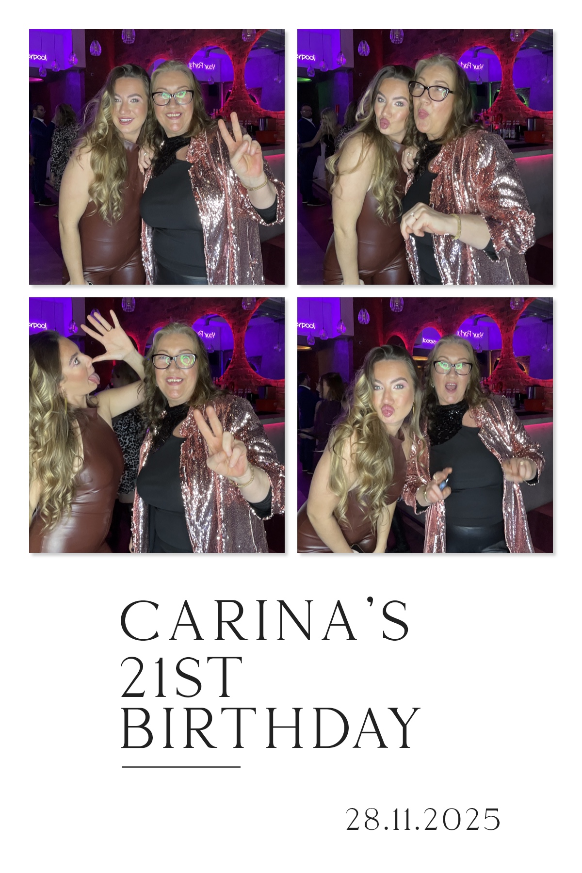 Carina's 21st Birthday | View more photos from the event at gallery.liverpoolselfiemirror.co.uk/u/LiverpoolSelfieMirror/Carinas-21st-Birthday