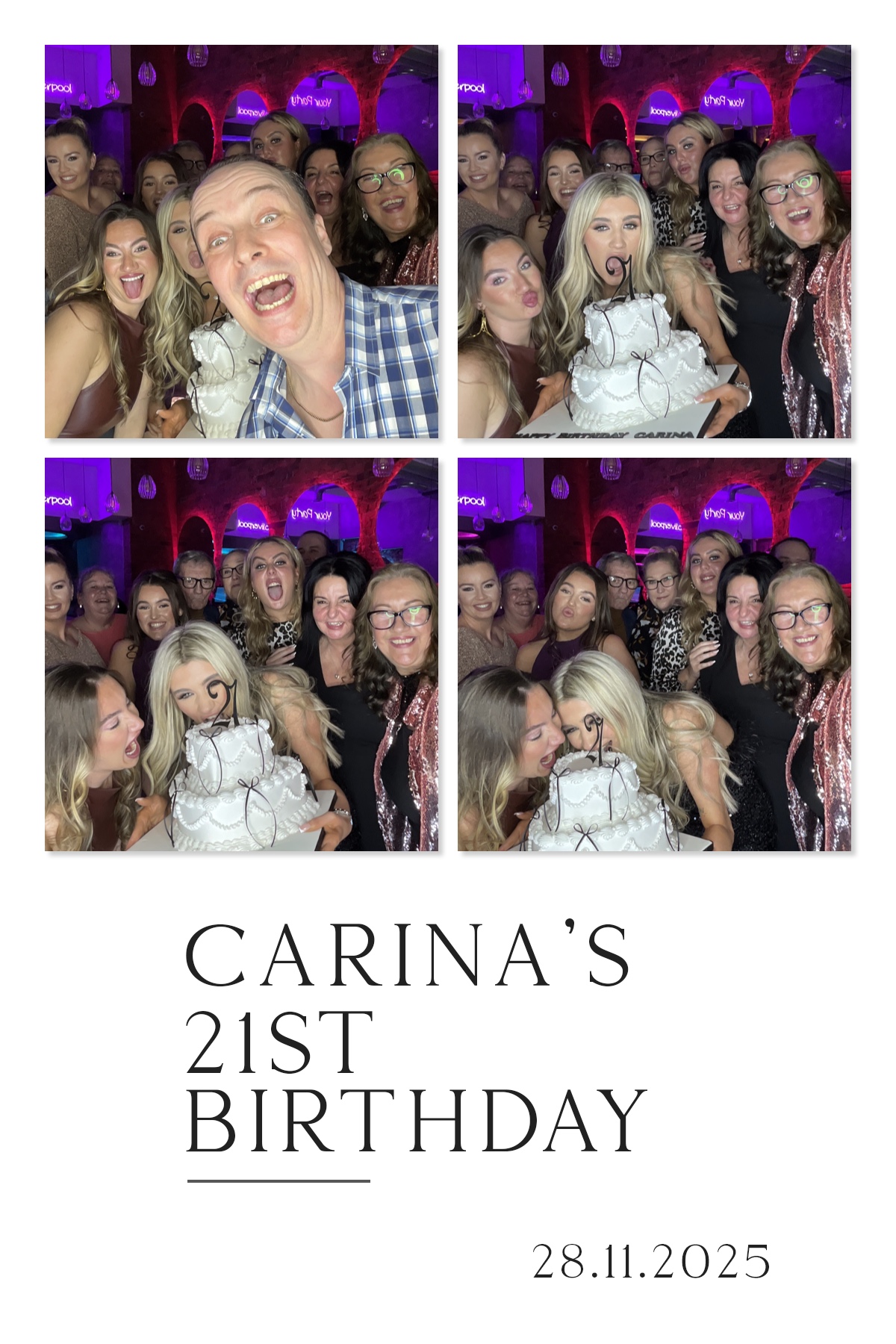 Carina's 21st Birthday | View more photos from the event at gallery.liverpoolselfiemirror.co.uk/u/LiverpoolSelfieMirror/Carinas-21st-Birthday