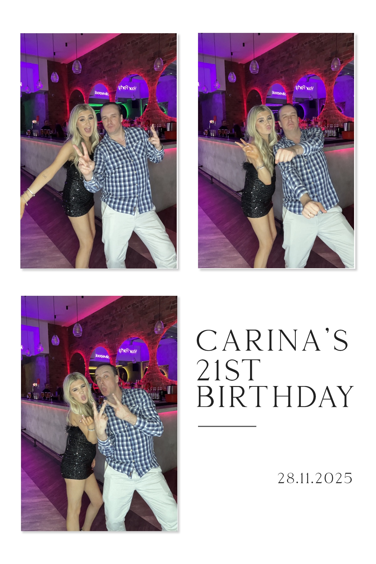 Carina's 21st Birthday | View more photos from the event at gallery.liverpoolselfiemirror.co.uk/u/LiverpoolSelfieMirror/Carinas-21st-Birthday
