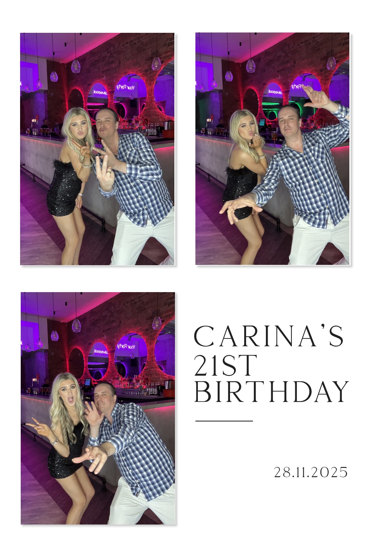 Carina's 21st Birthday | View more photos from the event at gallery.liverpoolselfiemirror.co.uk/u/LiverpoolSelfieMirror/Carinas-21st-Birthday