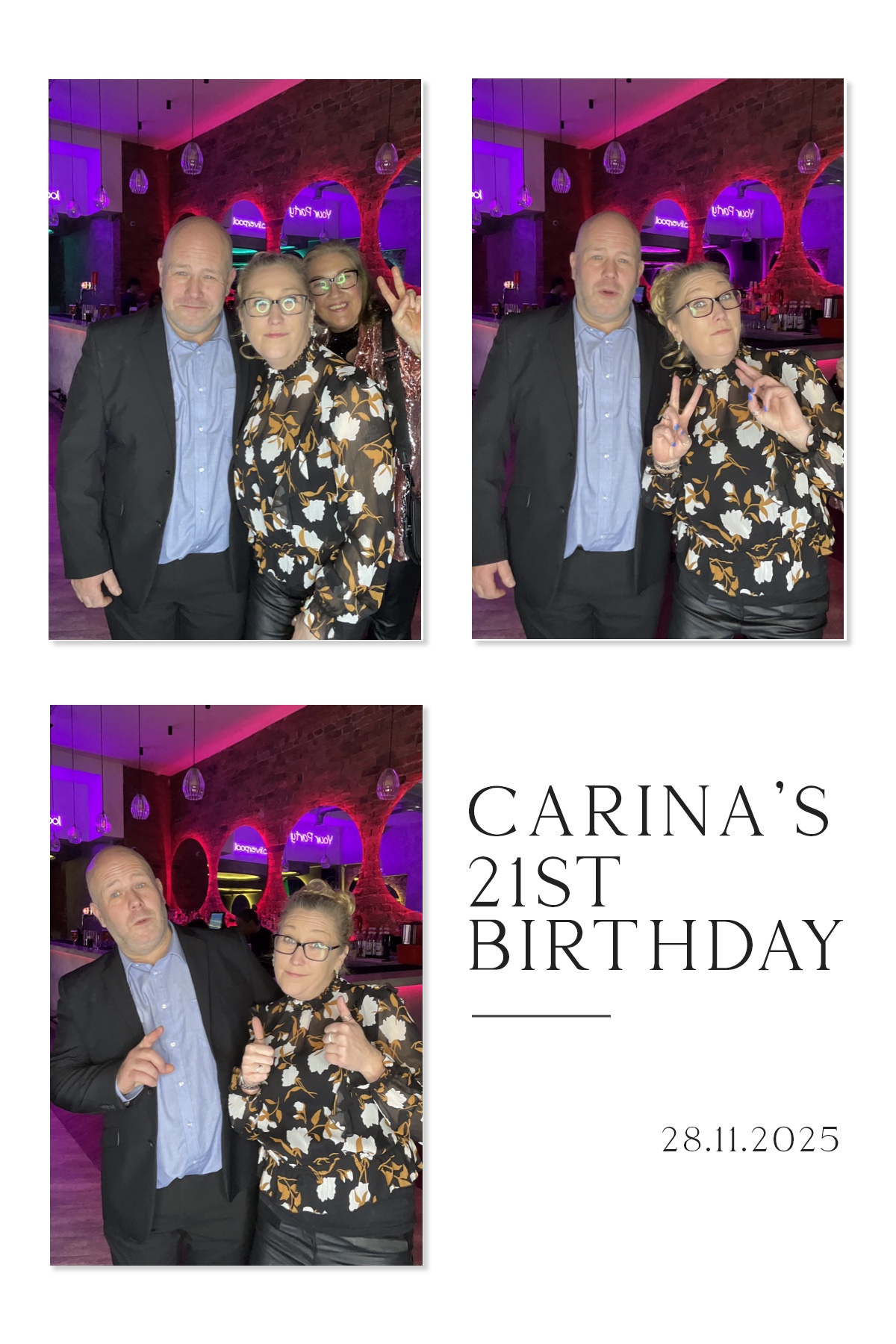 Carina's 21st Birthday | View more photos from the event at gallery.liverpoolselfiemirror.co.uk/u/LiverpoolSelfieMirror/Carinas-21st-Birthday