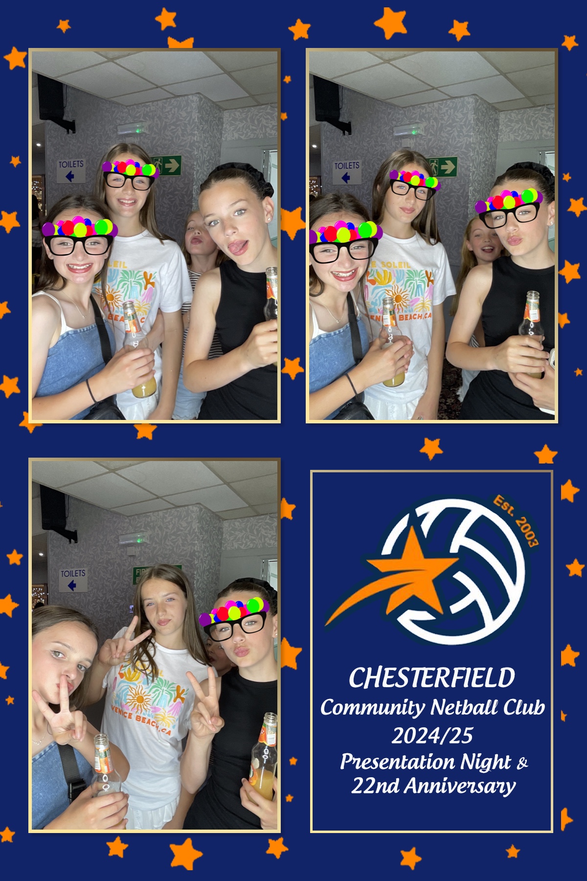 Chesterfield Netball Team 2024/25 | View more photos from the event at gallery.liverpoolselfiemirror.co.uk/u/LiverpoolSelfieMirror/Chesterfield-Netball-Team-202425