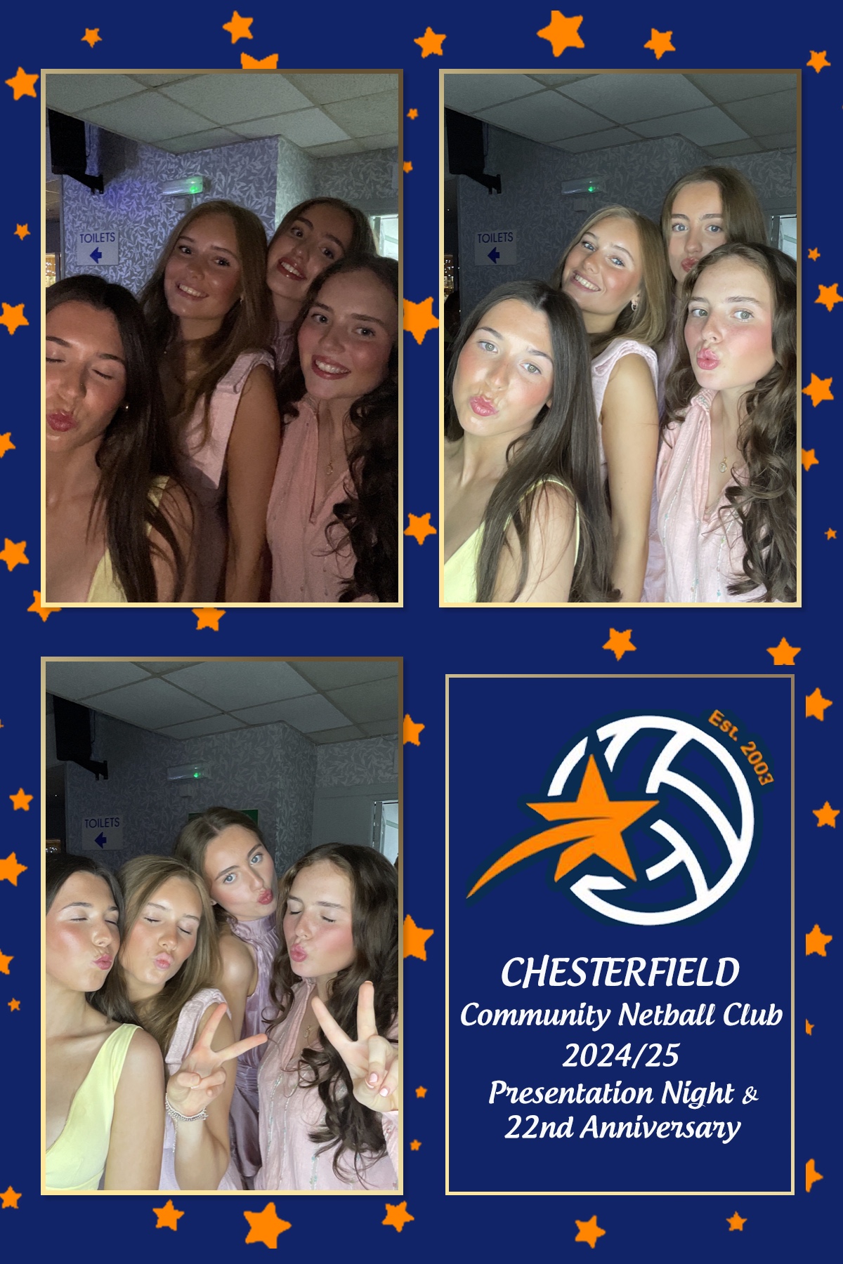 Chesterfield Netball Team 2024/25 | View more photos from the event at gallery.liverpoolselfiemirror.co.uk/u/LiverpoolSelfieMirror/Chesterfield-Netball-Team-202425