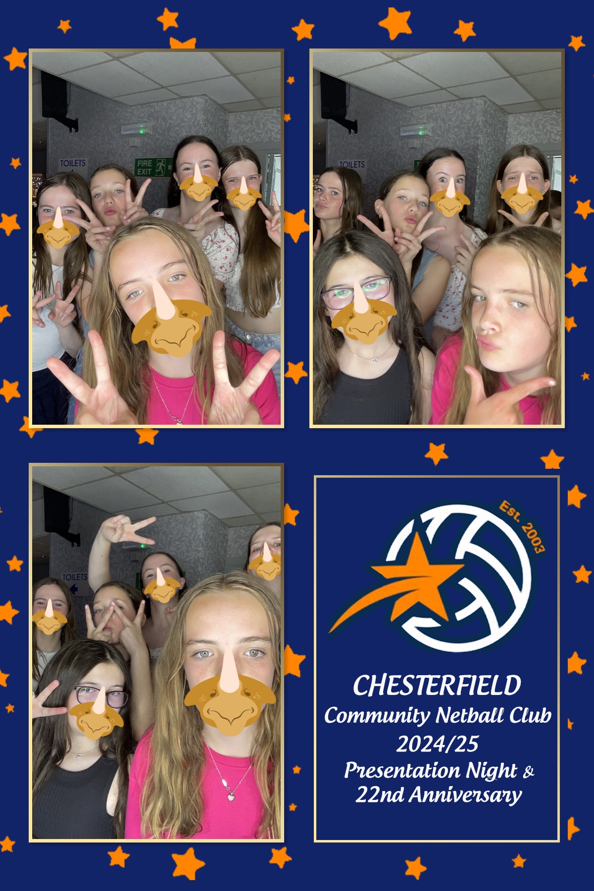 Chesterfield Netball Team 2024/25 | View more photos from the event at gallery.liverpoolselfiemirror.co.uk/u/LiverpoolSelfieMirror/Chesterfield-Netball-Team-202425