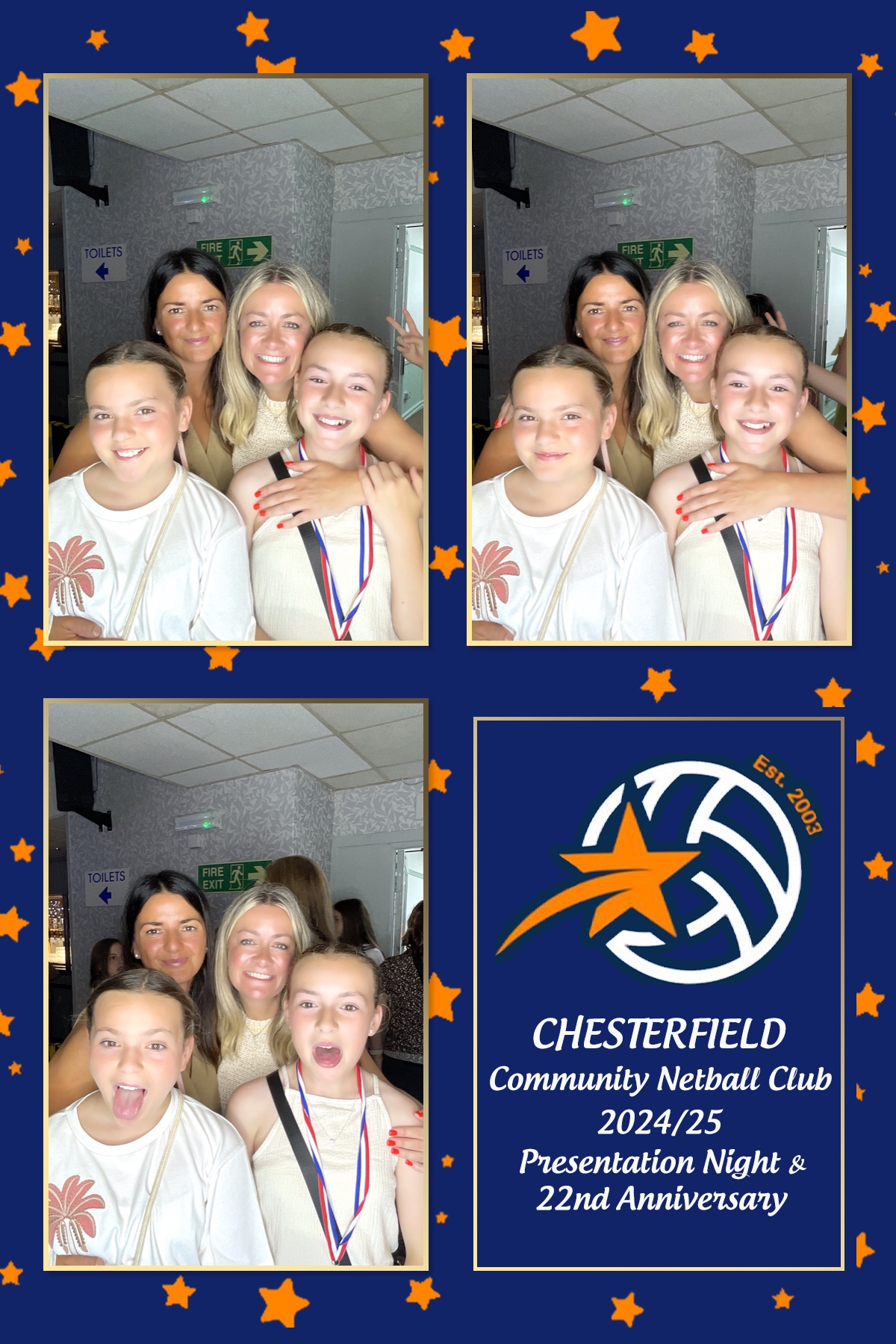 Chesterfield Netball Team 2024/25 | View more photos from the event at gallery.liverpoolselfiemirror.co.uk/u/LiverpoolSelfieMirror/Chesterfield-Netball-Team-202425
