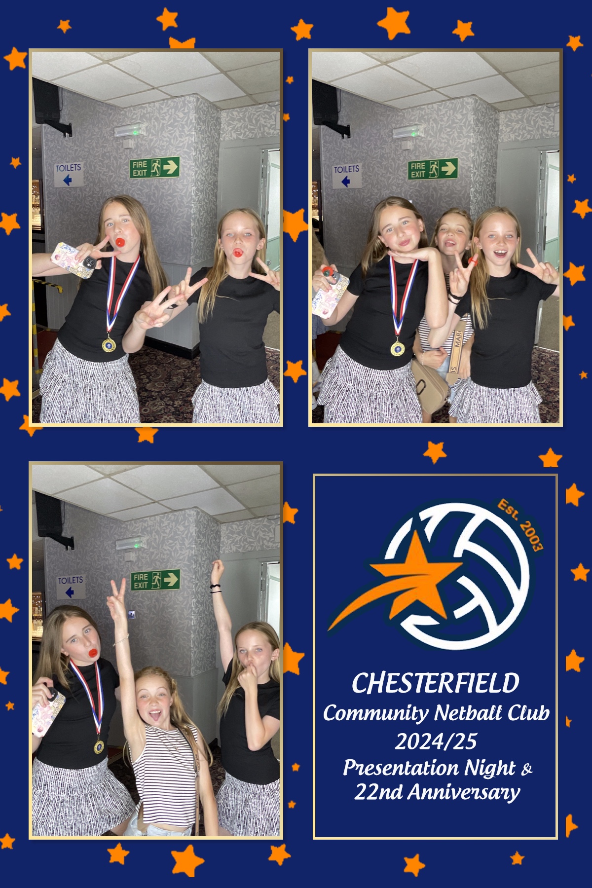 Chesterfield Netball Team 2024/25 | View more photos from the event at gallery.liverpoolselfiemirror.co.uk/u/LiverpoolSelfieMirror/Chesterfield-Netball-Team-202425