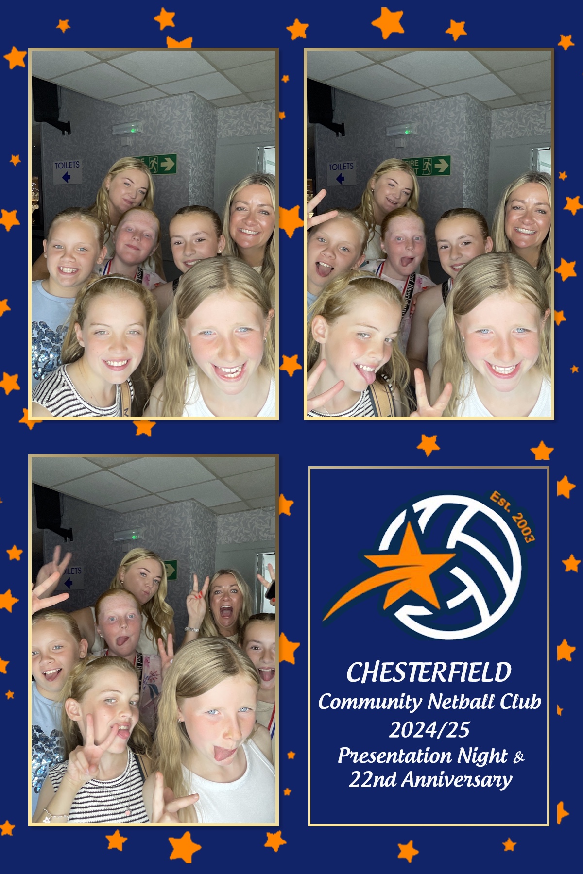 Chesterfield Netball Team 2024/25 | View more photos from the event at gallery.liverpoolselfiemirror.co.uk/u/LiverpoolSelfieMirror/Chesterfield-Netball-Team-202425