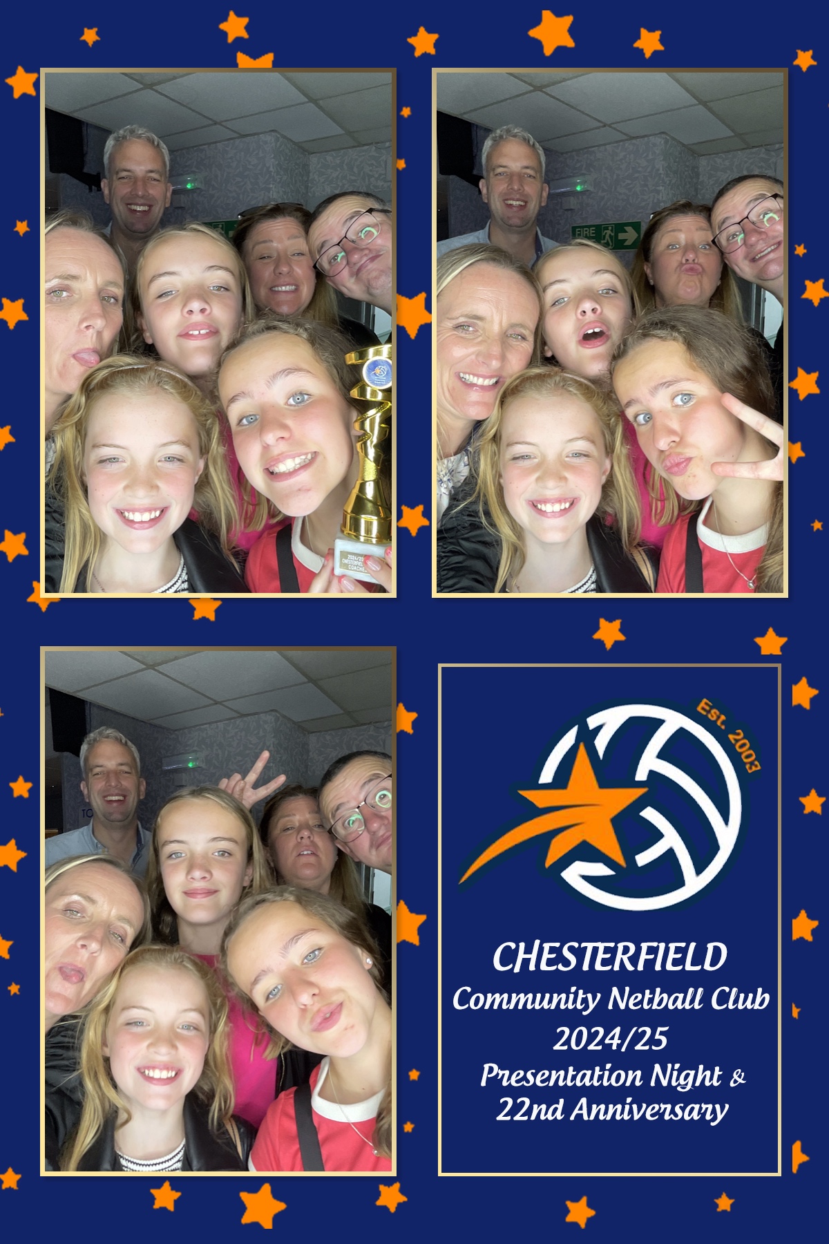 Chesterfield Netball Team 2024/25 | View more photos from the event at gallery.liverpoolselfiemirror.co.uk/u/LiverpoolSelfieMirror/Chesterfield-Netball-Team-202425