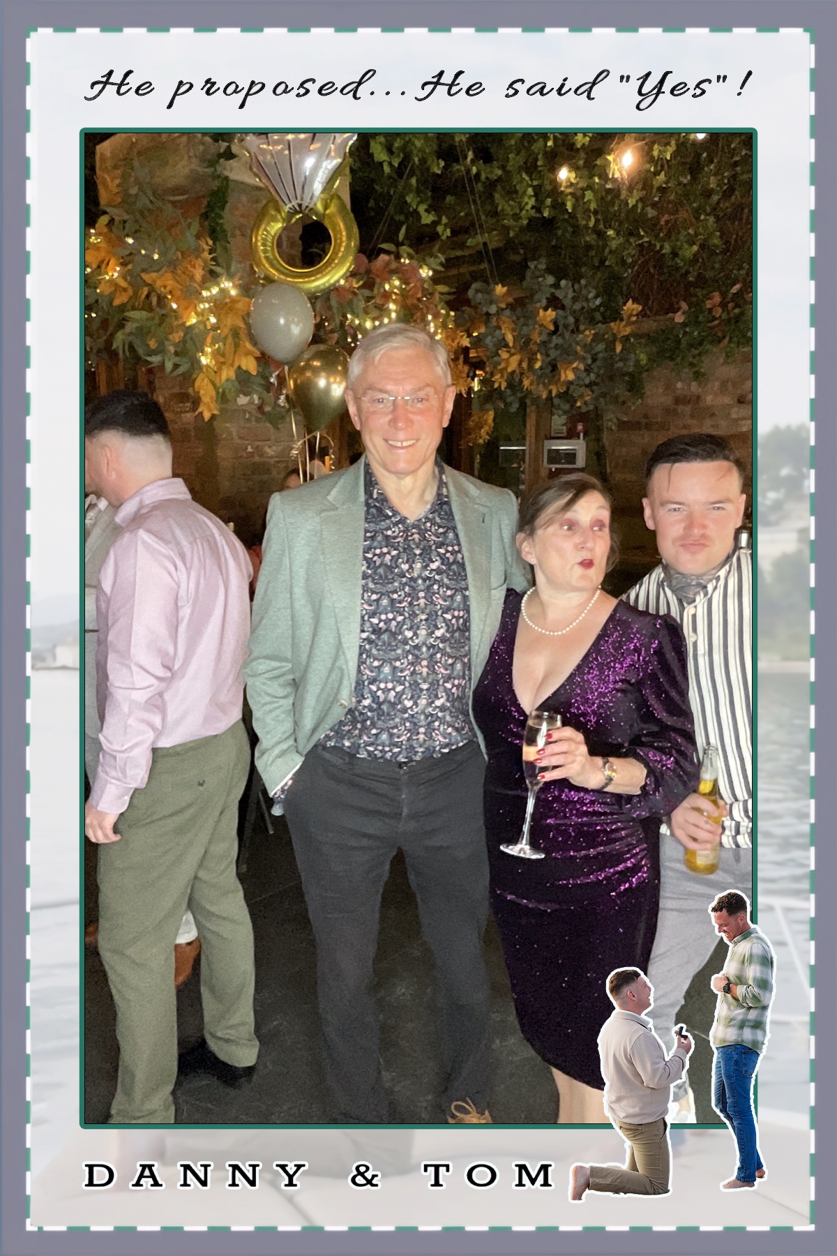 Danny & Tom's Engagement Party | View more photos from the event at gallery.liverpoolselfiemirror.co.uk/u/LiverpoolSelfieMirror/Danny-Toms-Engagement-Party