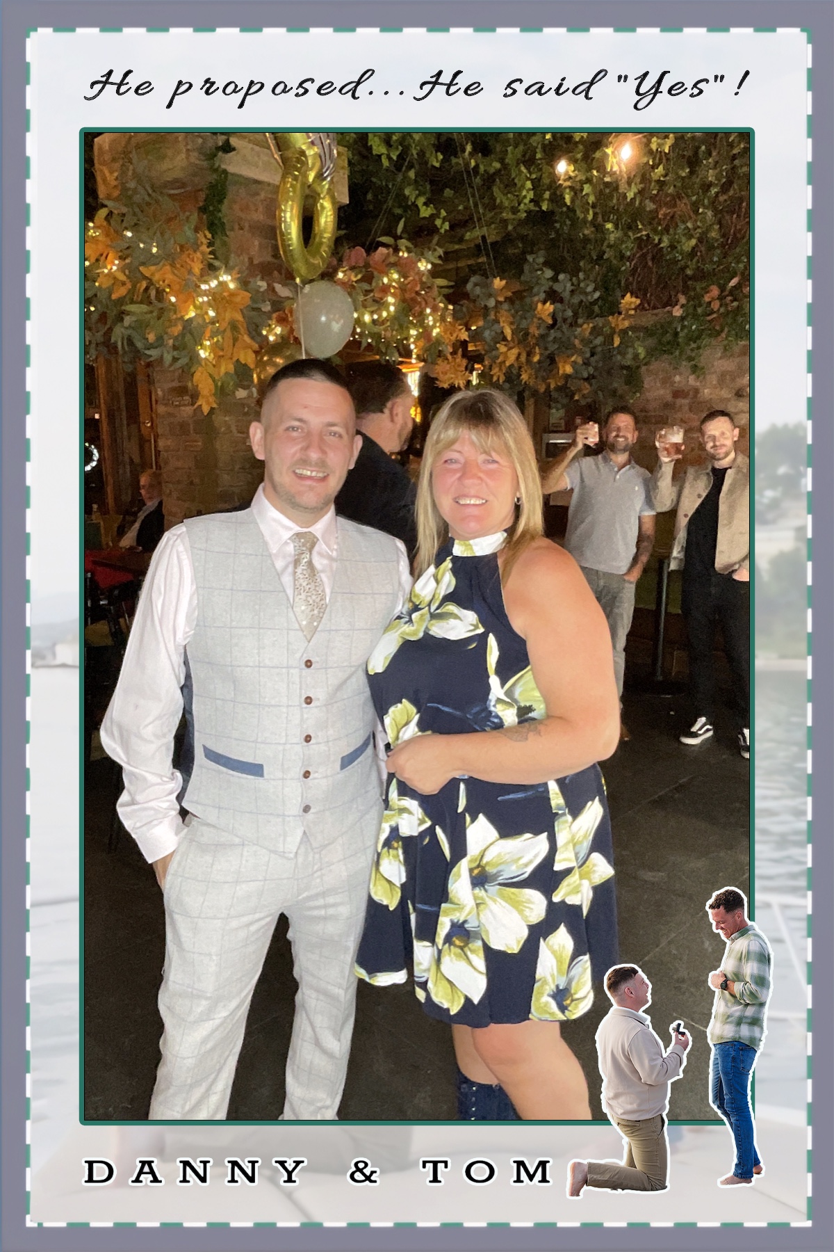 Danny & Tom's Engagement Party | View more photos from the event at gallery.liverpoolselfiemirror.co.uk/u/LiverpoolSelfieMirror/Danny-Toms-Engagement-Party