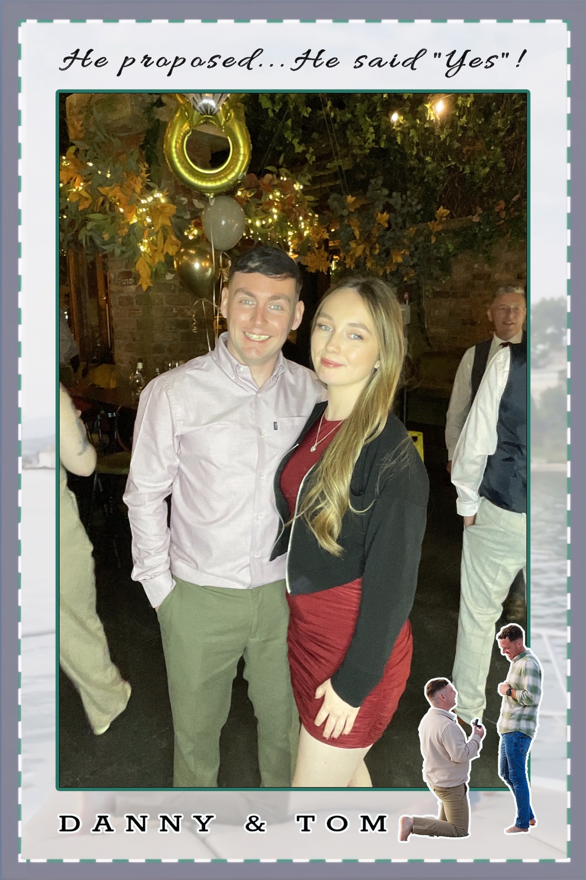 Danny & Tom's Engagement Party | View more photos from the event at gallery.liverpoolselfiemirror.co.uk/u/LiverpoolSelfieMirror/Danny-Toms-Engagement-Party