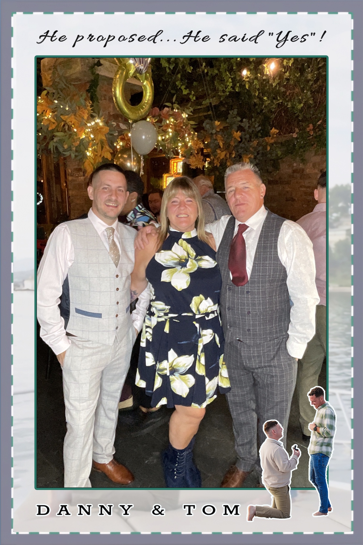 Danny & Tom's Engagement Party | View more photos from the event at gallery.liverpoolselfiemirror.co.uk/u/LiverpoolSelfieMirror/Danny-Toms-Engagement-Party