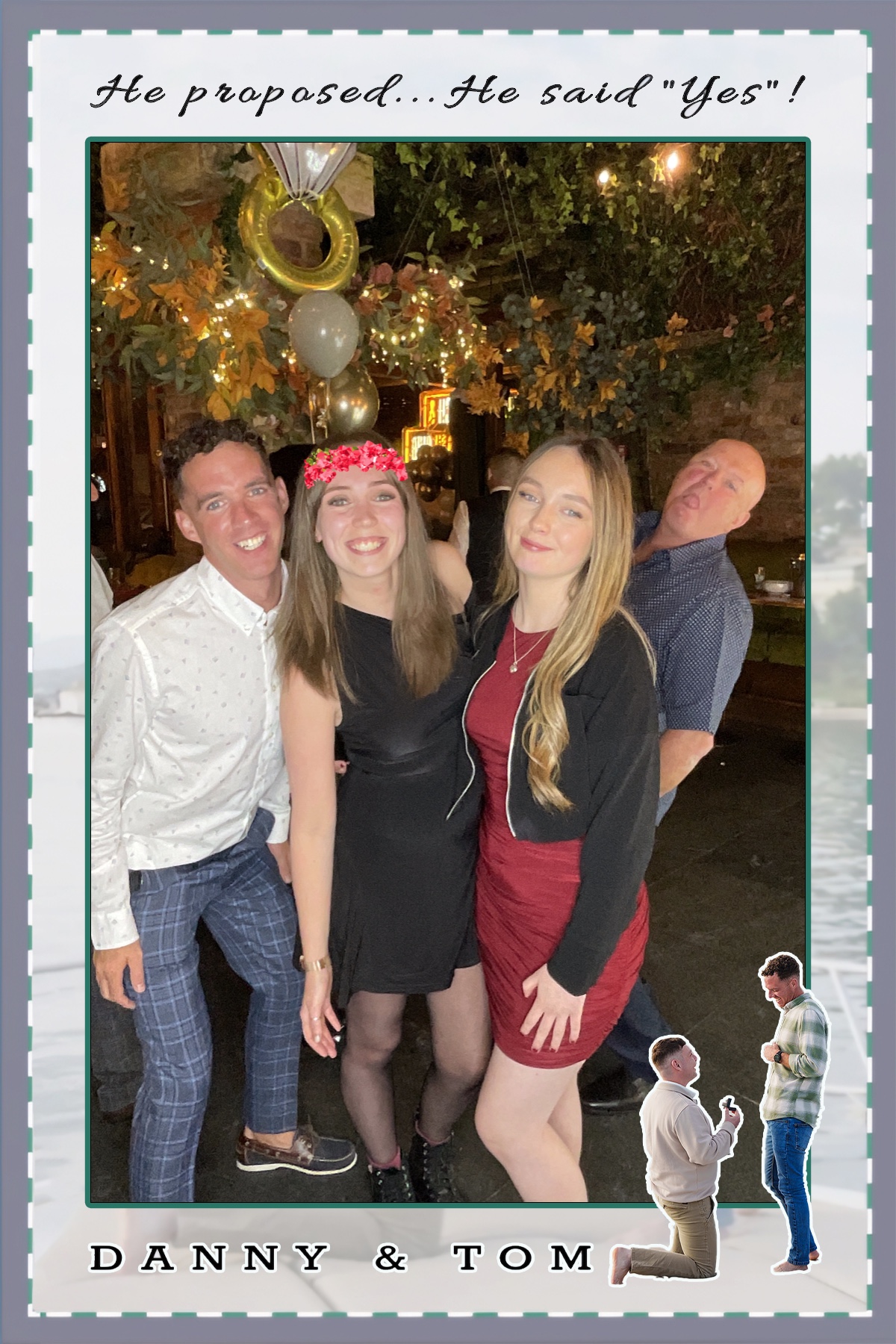Danny & Tom's Engagement Party | View more photos from the event at gallery.liverpoolselfiemirror.co.uk/u/LiverpoolSelfieMirror/Danny-Toms-Engagement-Party