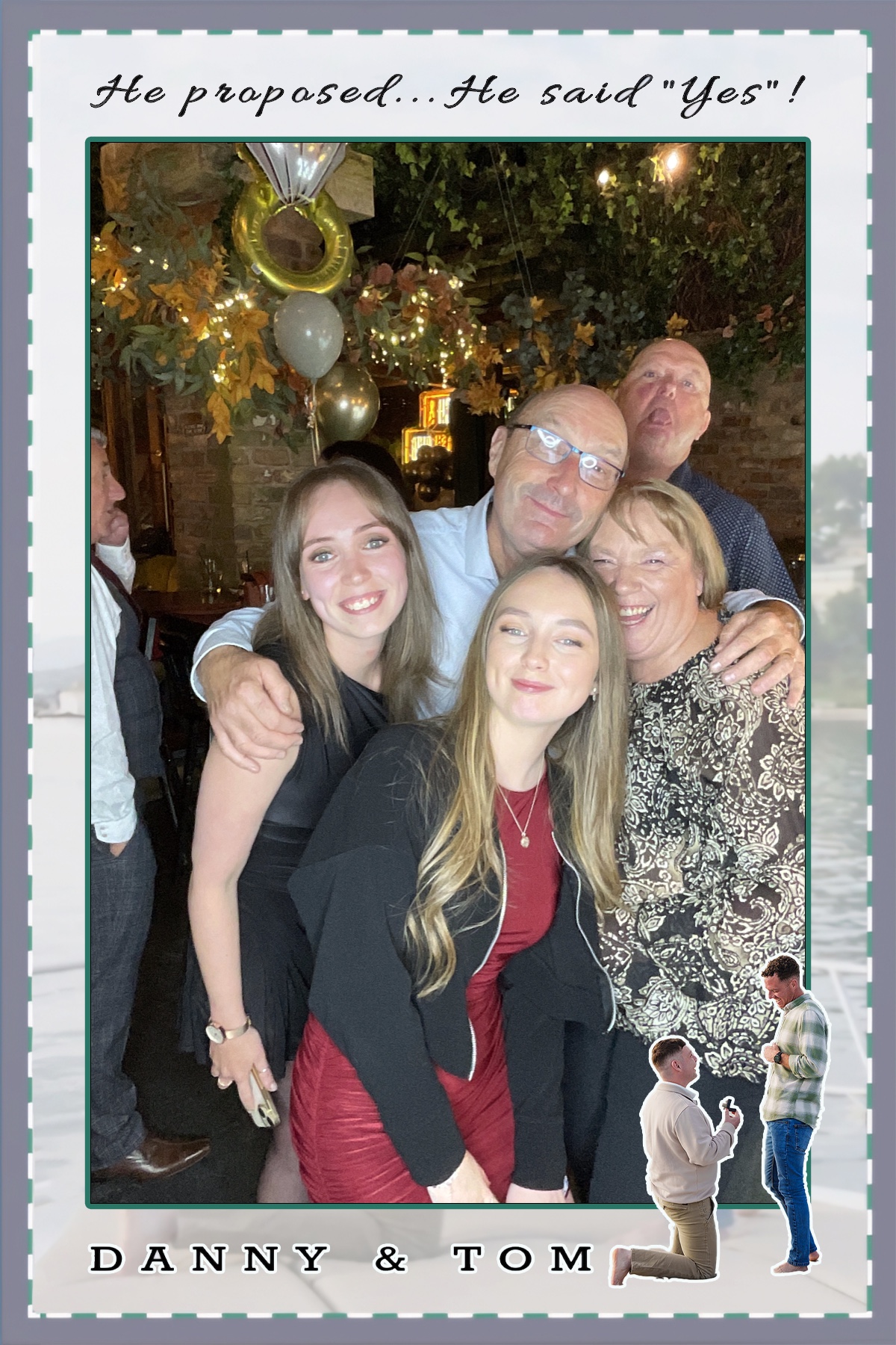 Danny & Tom's Engagement Party | View more photos from the event at gallery.liverpoolselfiemirror.co.uk/u/LiverpoolSelfieMirror/Danny-Toms-Engagement-Party