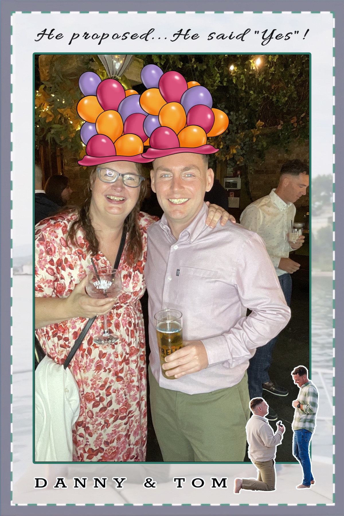 Danny & Tom's Engagement Party | View more photos from the event at gallery.liverpoolselfiemirror.co.uk/u/LiverpoolSelfieMirror/Danny-Toms-Engagement-Party