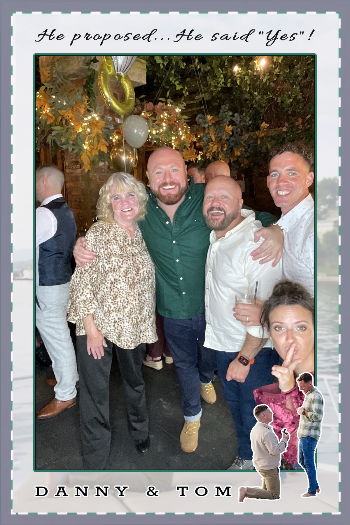 Danny & Tom's Engagement Party | View more photos from the event at gallery.liverpoolselfiemirror.co.uk/u/LiverpoolSelfieMirror/Danny-Toms-Engagement-Party