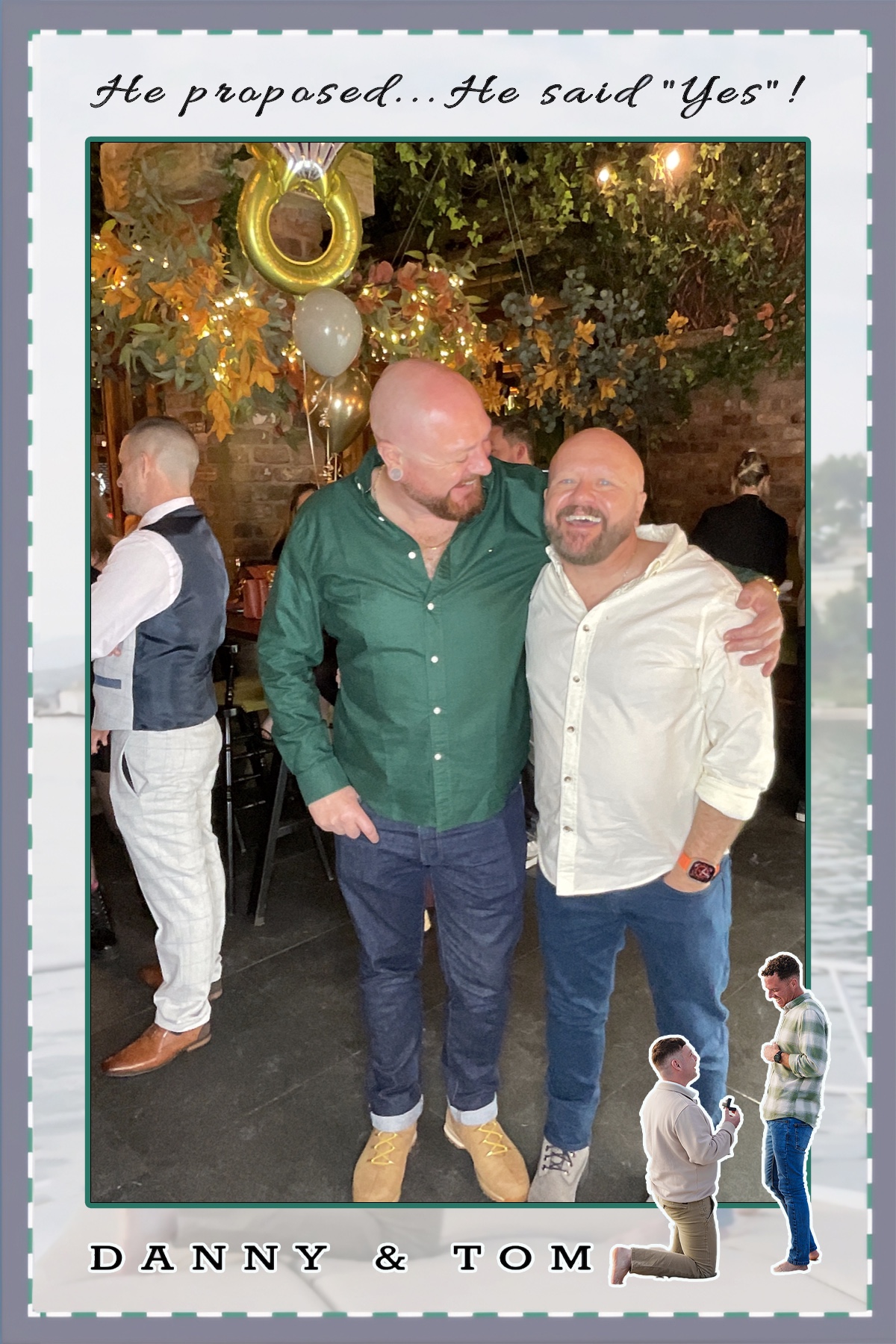 Danny & Tom's Engagement Party | View more photos from the event at gallery.liverpoolselfiemirror.co.uk/u/LiverpoolSelfieMirror/Danny-Toms-Engagement-Party