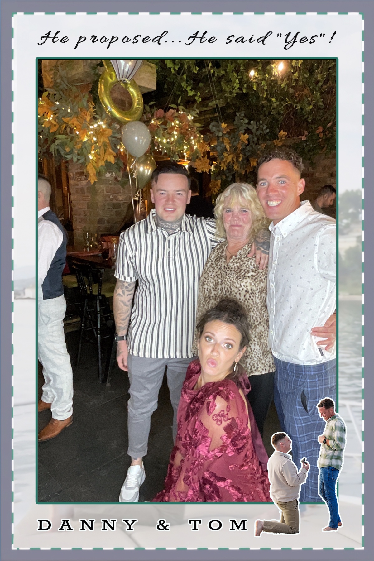 Danny & Tom's Engagement Party | View more photos from the event at gallery.liverpoolselfiemirror.co.uk/u/LiverpoolSelfieMirror/Danny-Toms-Engagement-Party