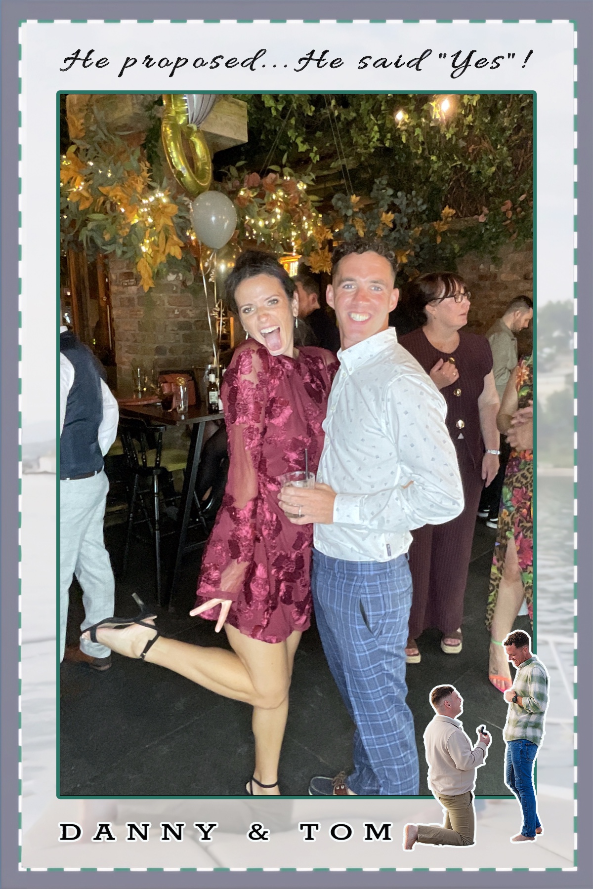 Danny & Tom's Engagement Party | View more photos from the event at gallery.liverpoolselfiemirror.co.uk/u/LiverpoolSelfieMirror/Danny-Toms-Engagement-Party
