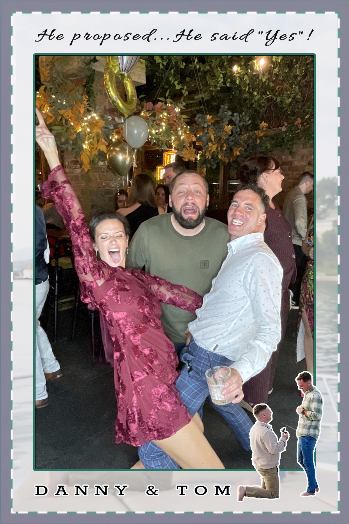 Danny & Tom's Engagement Party | View more photos from the event at gallery.liverpoolselfiemirror.co.uk/u/LiverpoolSelfieMirror/Danny-Toms-Engagement-Party