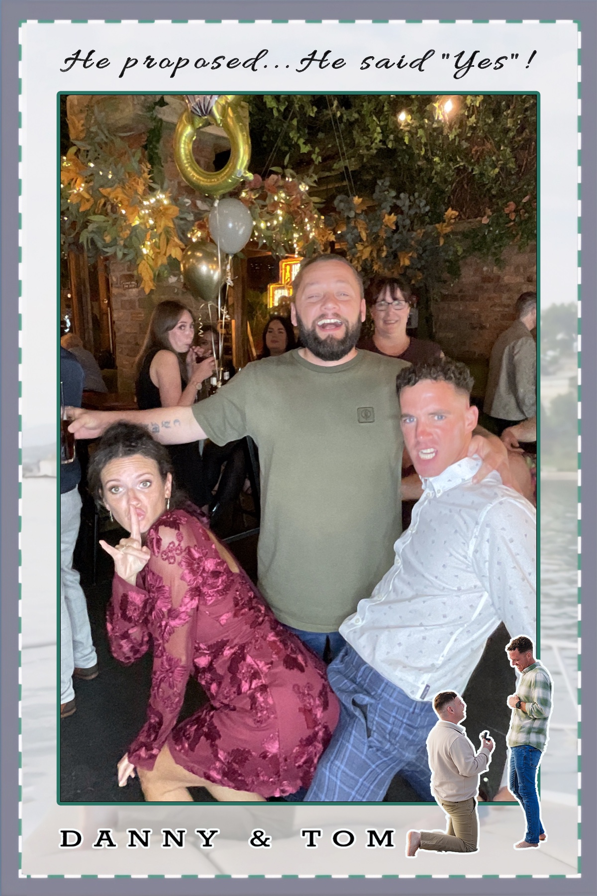 Danny & Tom's Engagement Party | View more photos from the event at gallery.liverpoolselfiemirror.co.uk/u/LiverpoolSelfieMirror/Danny-Toms-Engagement-Party