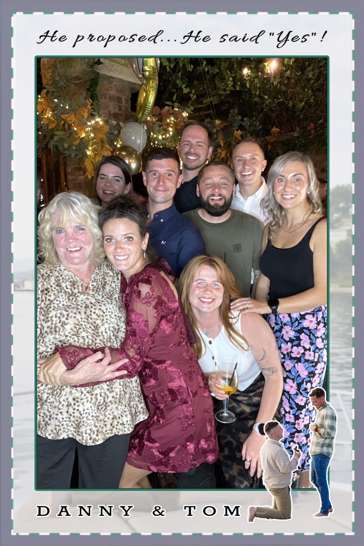 Danny & Tom's Engagement Party | View more photos from the event at gallery.liverpoolselfiemirror.co.uk/u/LiverpoolSelfieMirror/Danny-Toms-Engagement-Party
