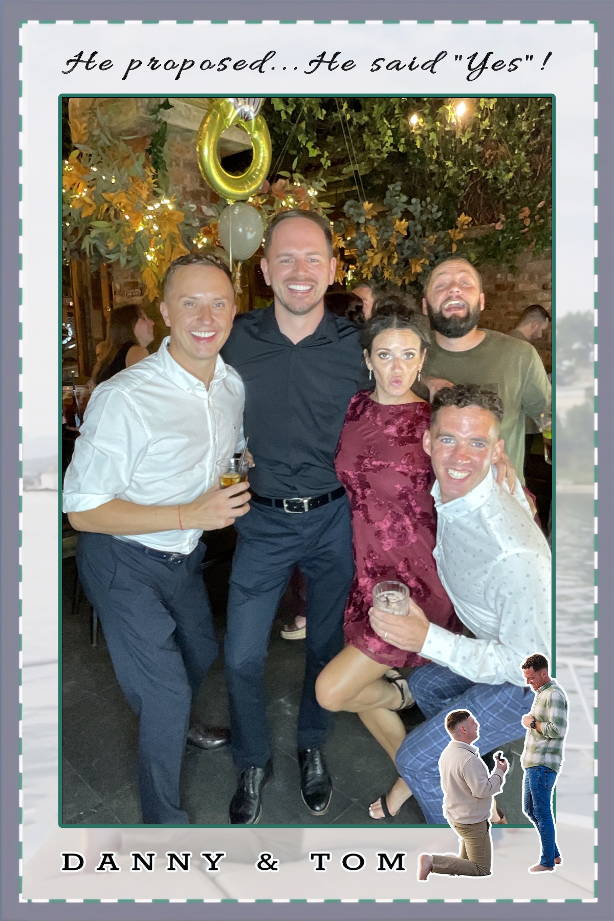 Danny & Tom's Engagement Party | View more photos from the event at gallery.liverpoolselfiemirror.co.uk/u/LiverpoolSelfieMirror/Danny-Toms-Engagement-Party